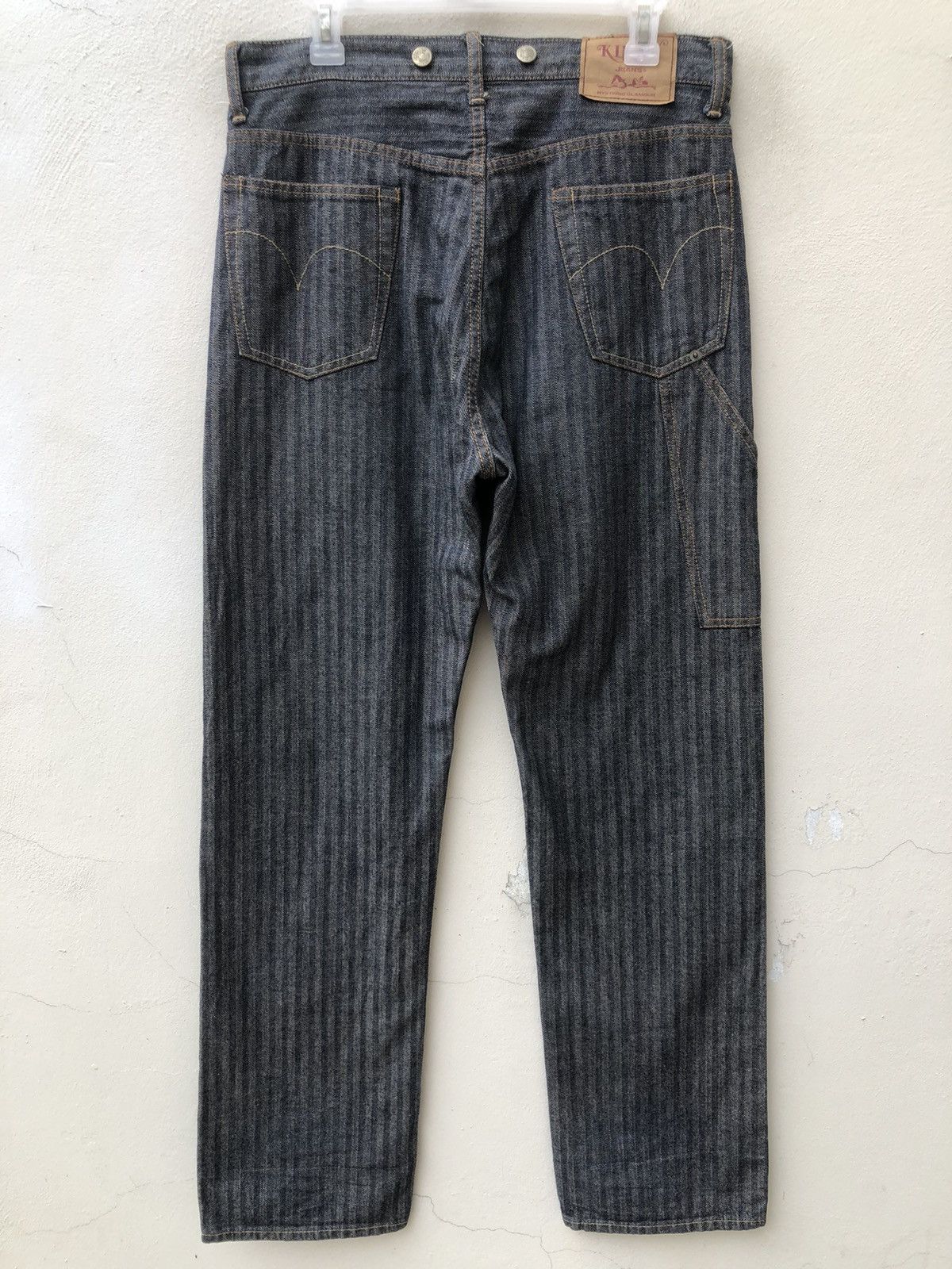 Hysteric Glamour Vintage Hysteric Glamour Japan HBT Striped Work Pant Size US 31 - 13 Thumbnail