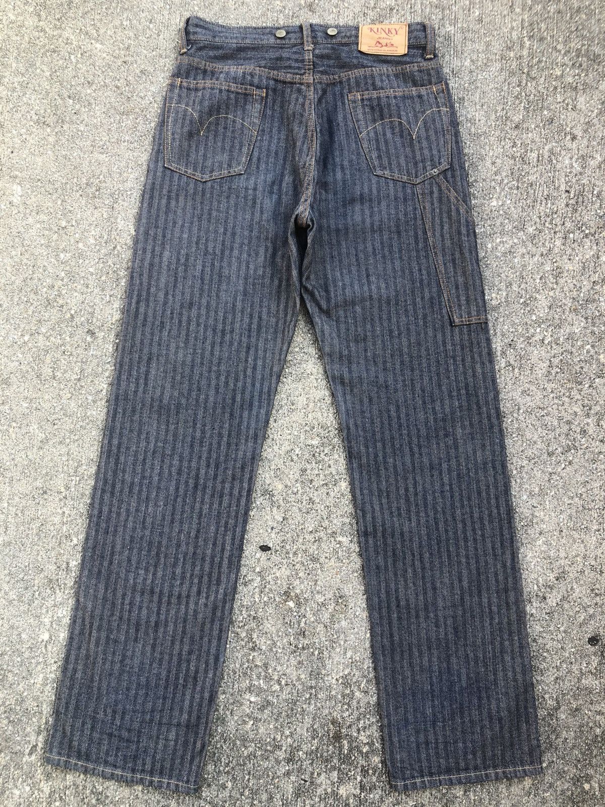 Hysteric Glamour Vintage Hysteric Glamour Japan HBT Striped Work Pant Size US 31 - 2 Thumbnail