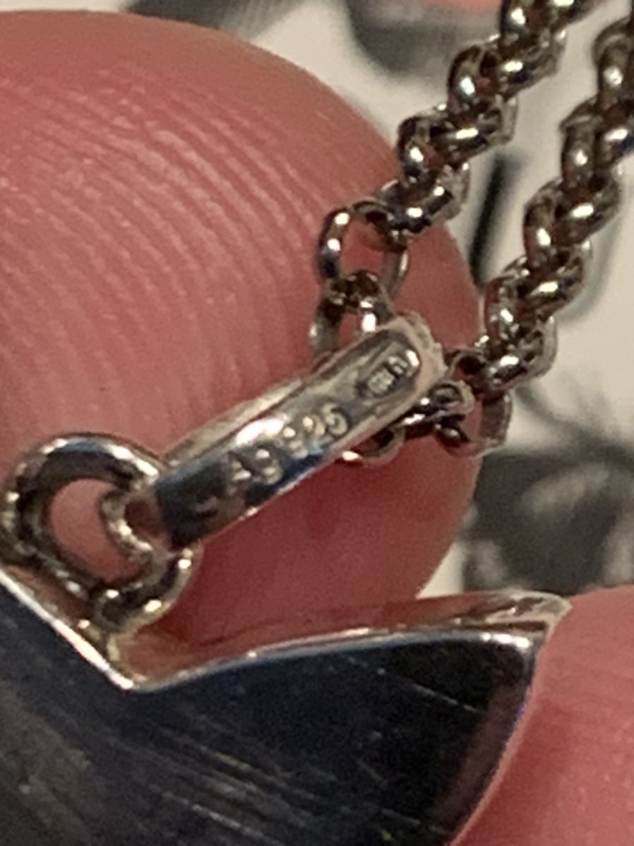 Gucci × Sterling Silver *RARE* Gucci Bosco Sterling Silver Enamel Necklace Size ONE SIZE - 5 Thumbnail