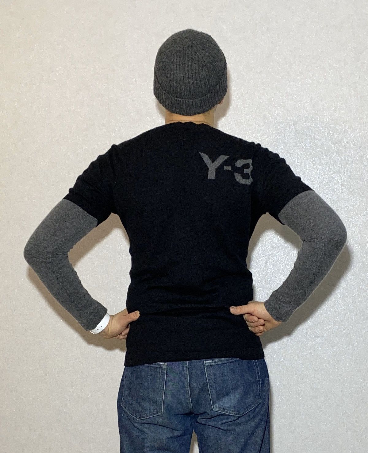 Y-3 × Yohji Yamamoto Y-3 cashmere sweater Size US M / EU 48-50 / 2 - 8 Thumbnail