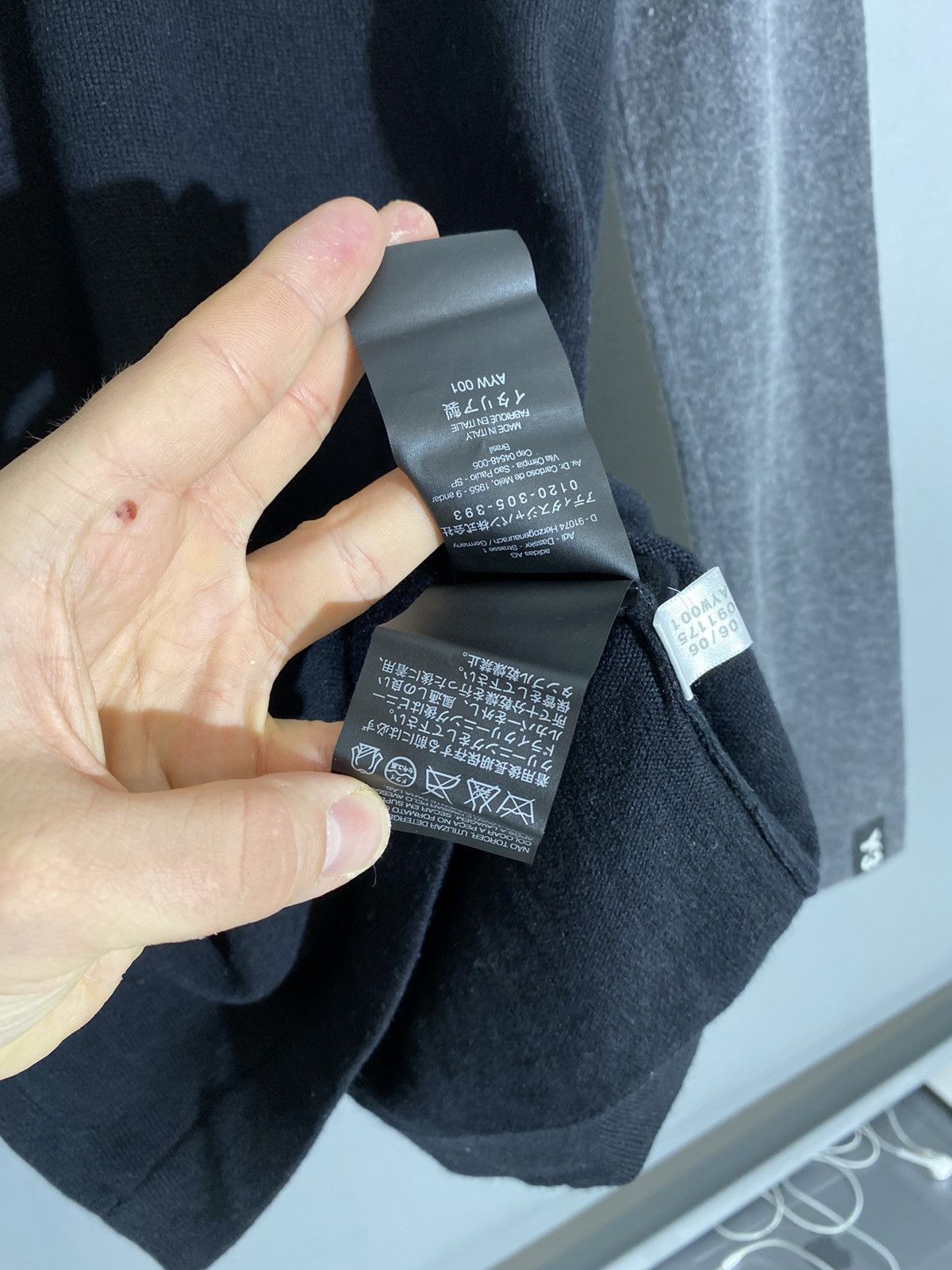 Y-3 × Yohji Yamamoto Y-3 cashmere sweater Size US M / EU 48-50 / 2 - 6 Thumbnail