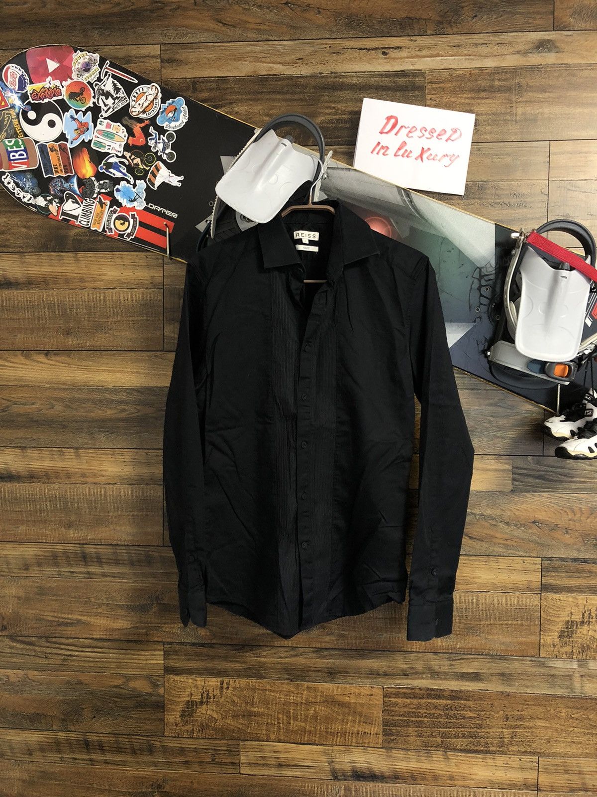 Reiss × Vintage REISS shirt slim fit Size US S / EU 44-46 / 1 - 1 Thumbnail
