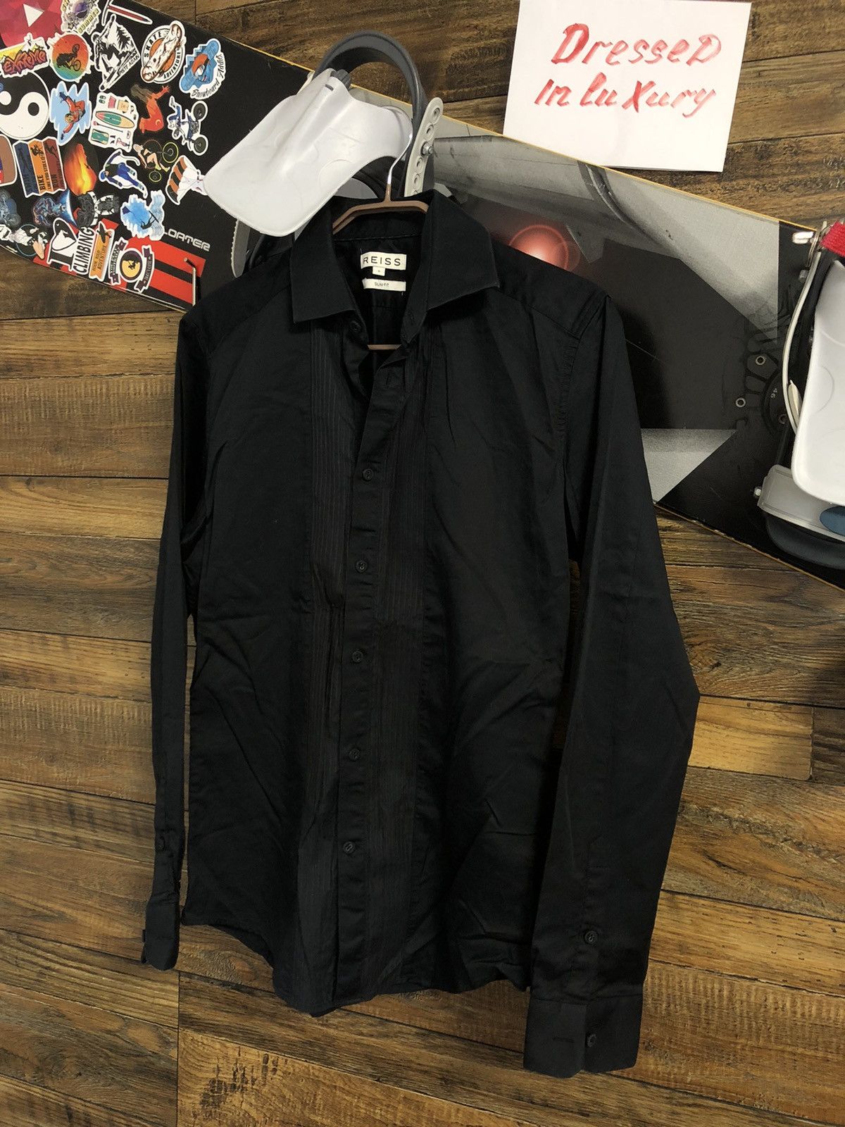 Reiss × Vintage REISS shirt slim fit Size US S / EU 44-46 / 1 - 3 Thumbnail
