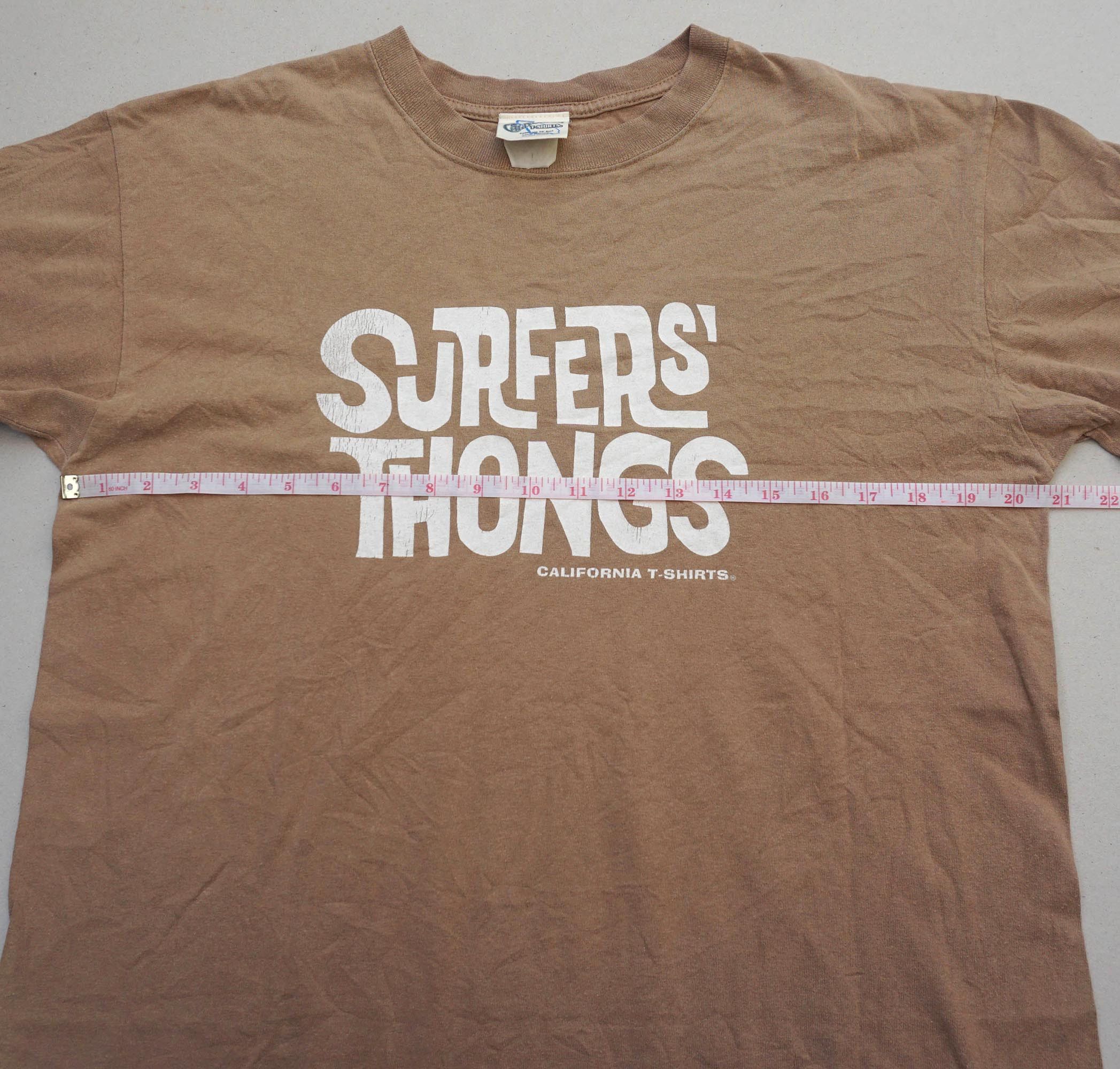 Vintage CALIFORNIA 70's SURF Spellout Typography Graphic T-Shirt Size US M / EU 48-50 / 2 - 7 Thumbnail