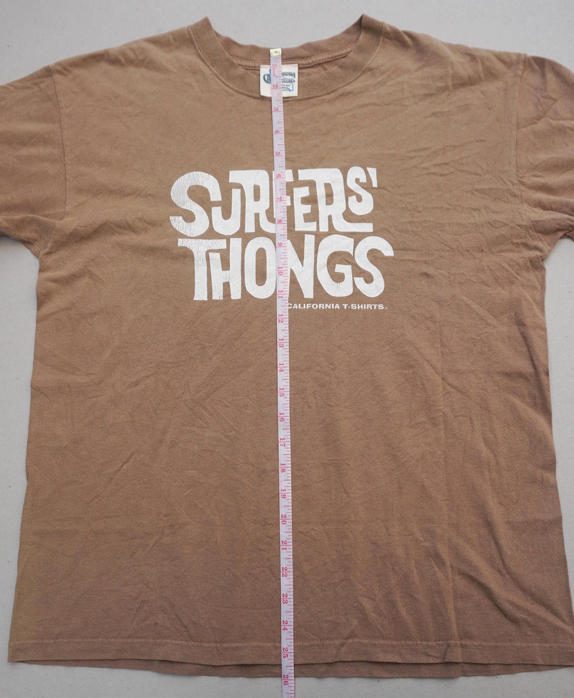 Vintage CALIFORNIA 70's SURF Spellout Typography Graphic T-Shirt Size US M / EU 48-50 / 2 - 8 Thumbnail