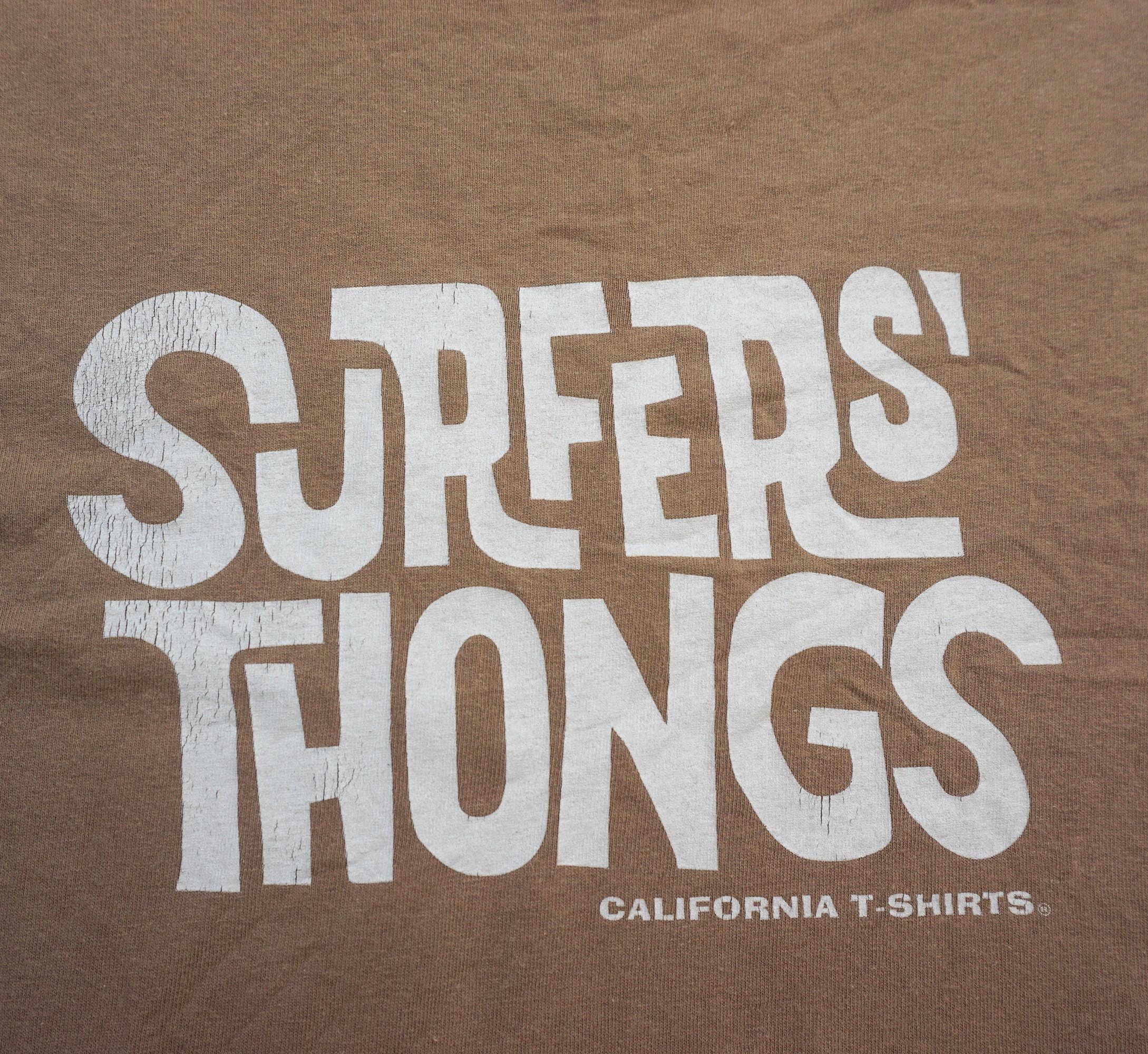 Vintage CALIFORNIA 70's SURF Spellout Typography Graphic T-Shirt Size US M / EU 48-50 / 2 - 3 Thumbnail