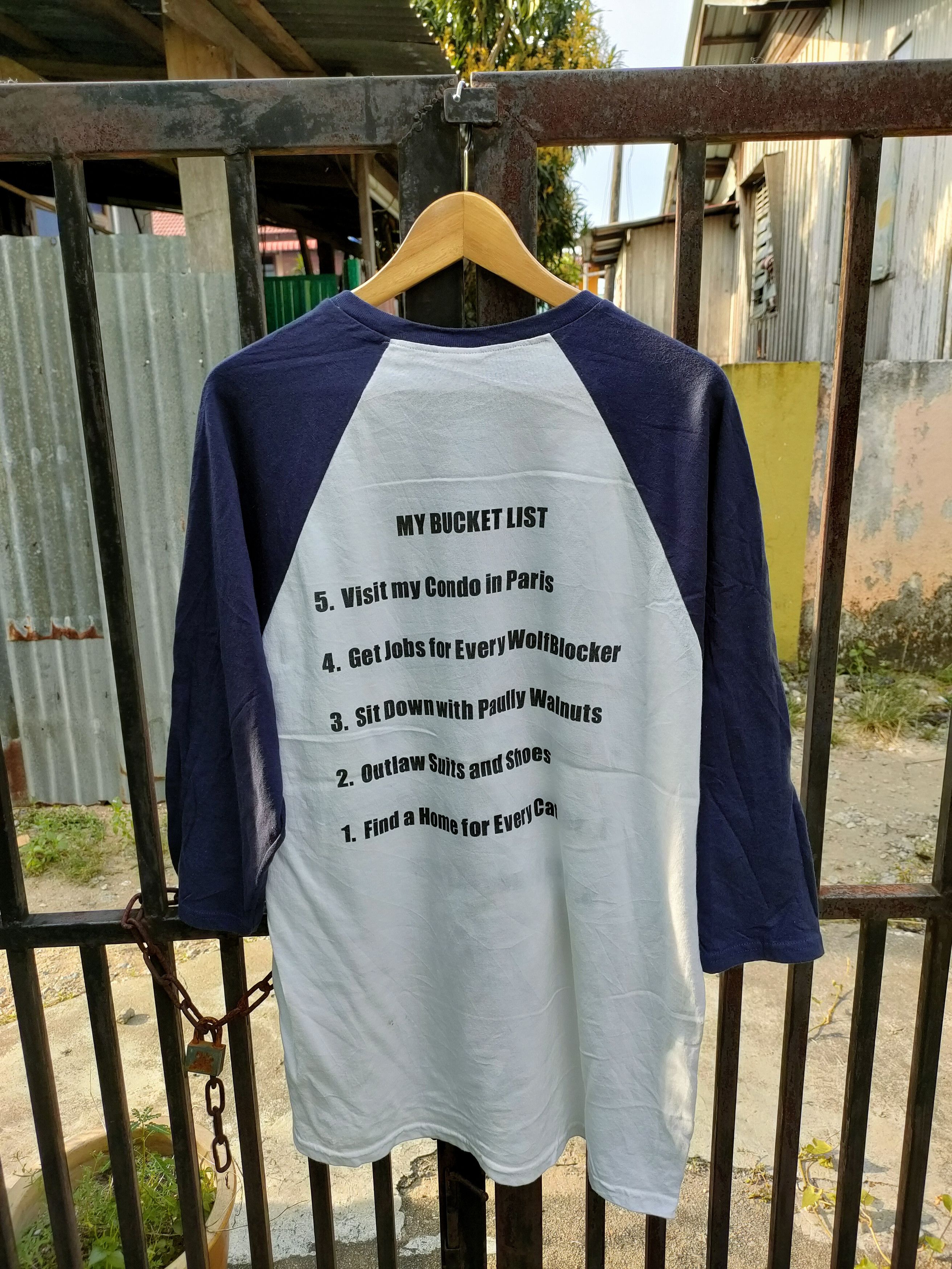 Anvil My Bucket List Raglan T-shirt Size US L / EU 52-54 / 3 - 3 Thumbnail