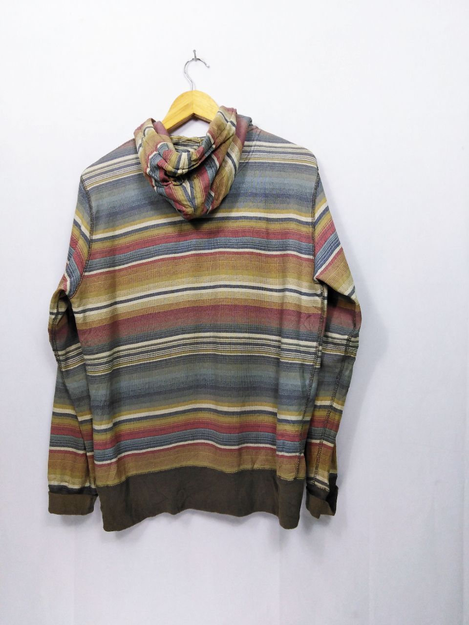 Japanese Brand × Uniqlo MULTICOLOR STRIPE UNIQLO HOODIE Size US L / EU 52-54 / 3 - 2 Thumbnail