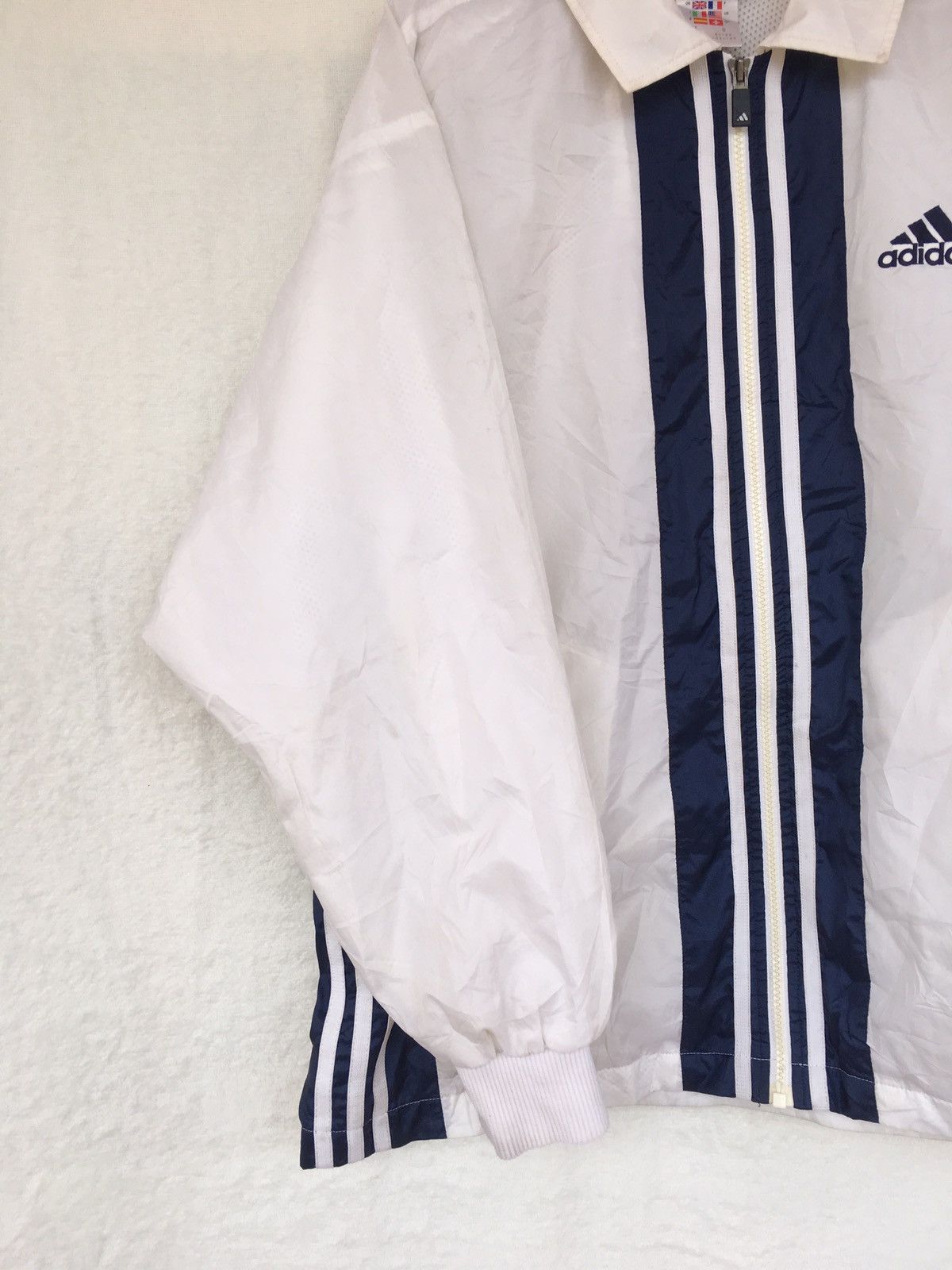 Adidas vintage adidas 90s windbreaker Size US S / EU 44-46 / 1 - 7 Thumbnail
