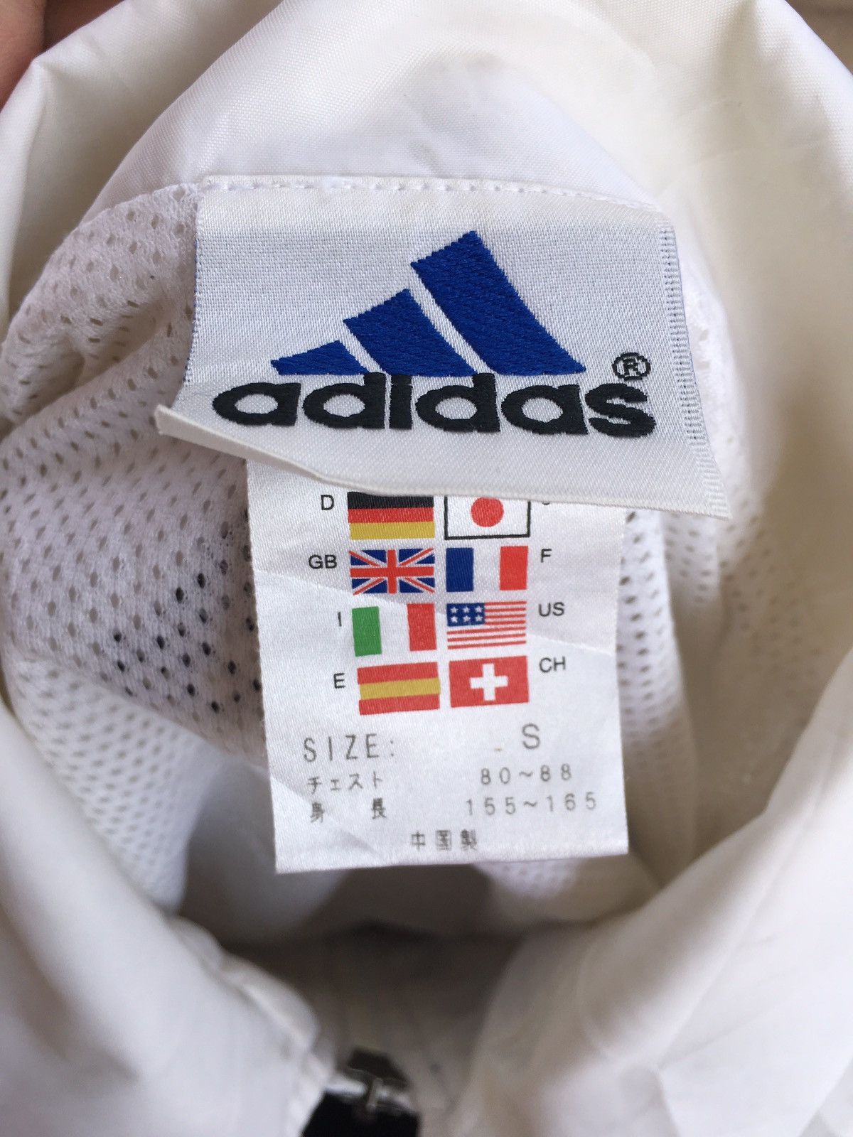 Adidas vintage adidas 90s windbreaker Size US S / EU 44-46 / 1 - 9 Thumbnail