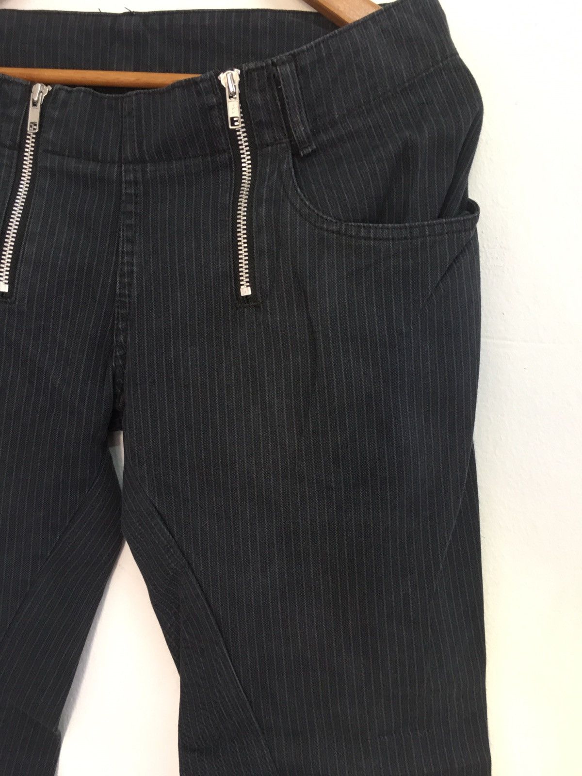 CABANE de ZUCCa stripe zipper pant Size US 30 / EU 46 - 5 Thumbnail