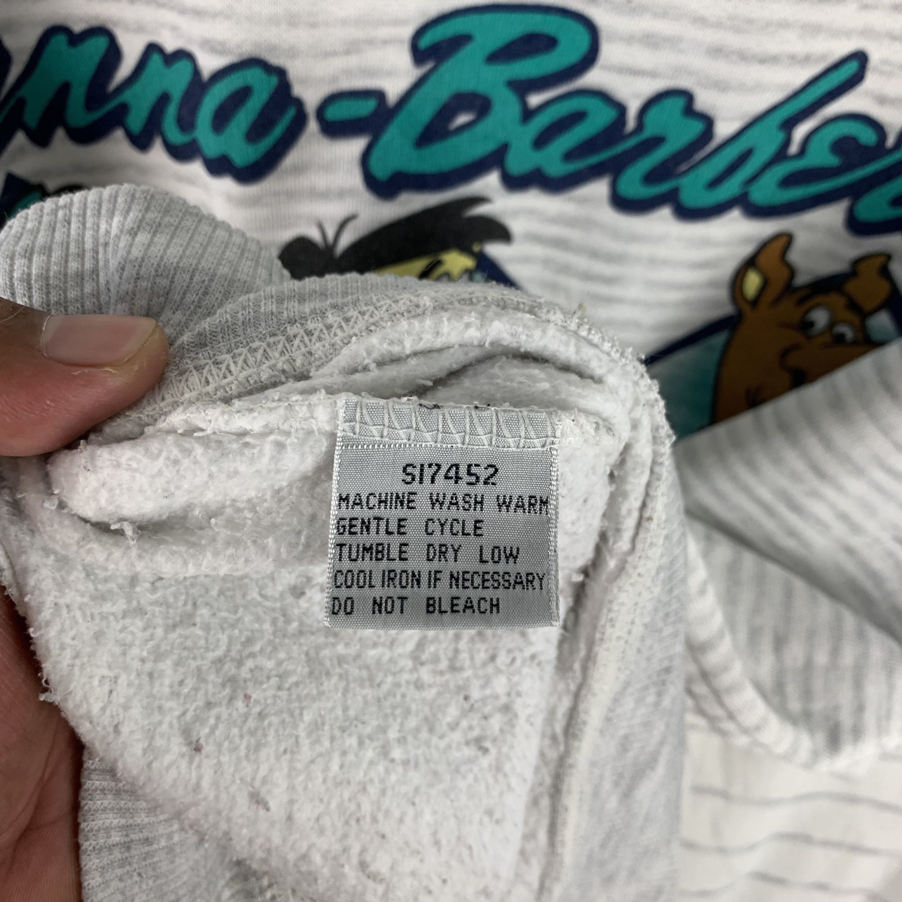 Gear for Sports 93's Hanna-Barbera Universal Studio Sweatshirts #3631-127 Size US M / EU 48-50 / 2 - 8 Thumbnail