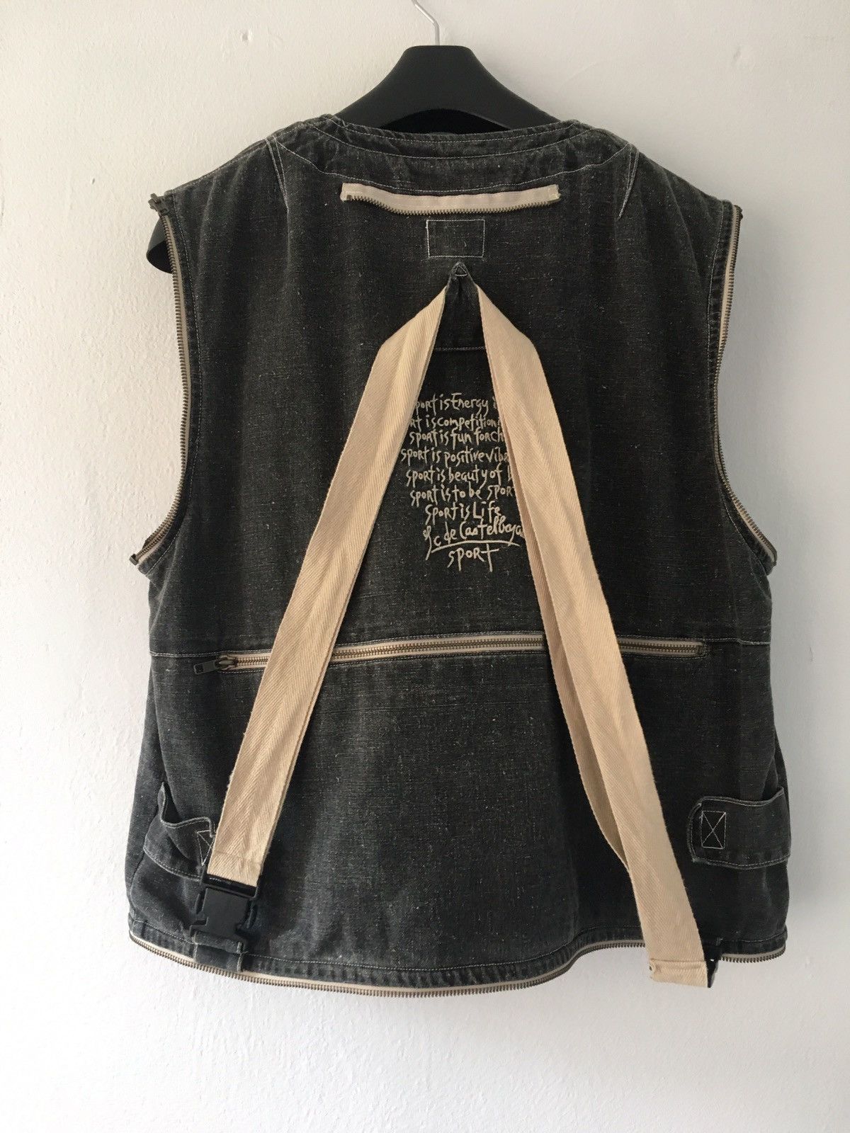 Japanese Brand denim vest Size US L / EU 52-54 / 3 - 6 Thumbnail