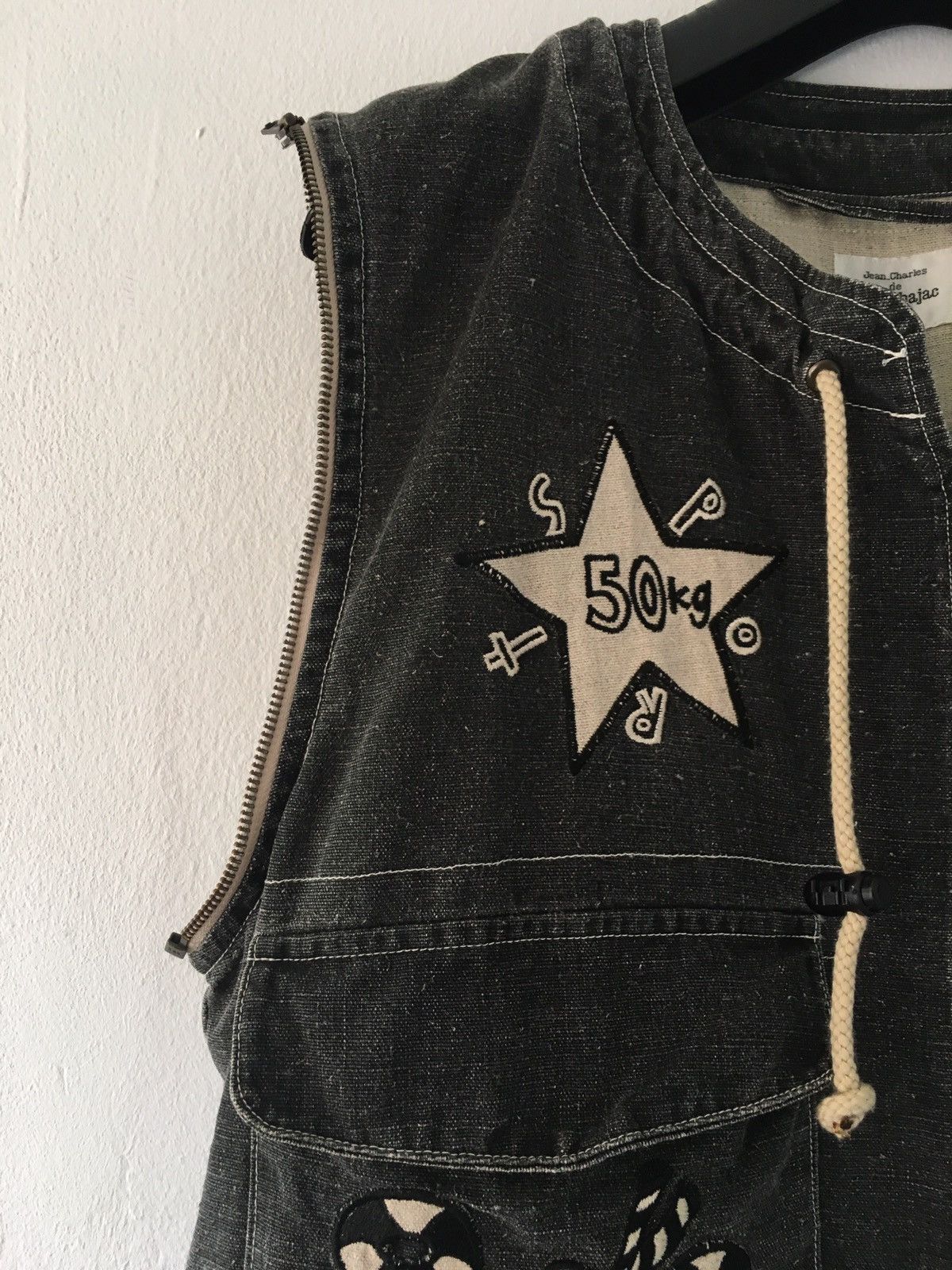 Japanese Brand denim vest Size US L / EU 52-54 / 3 - 3 Thumbnail
