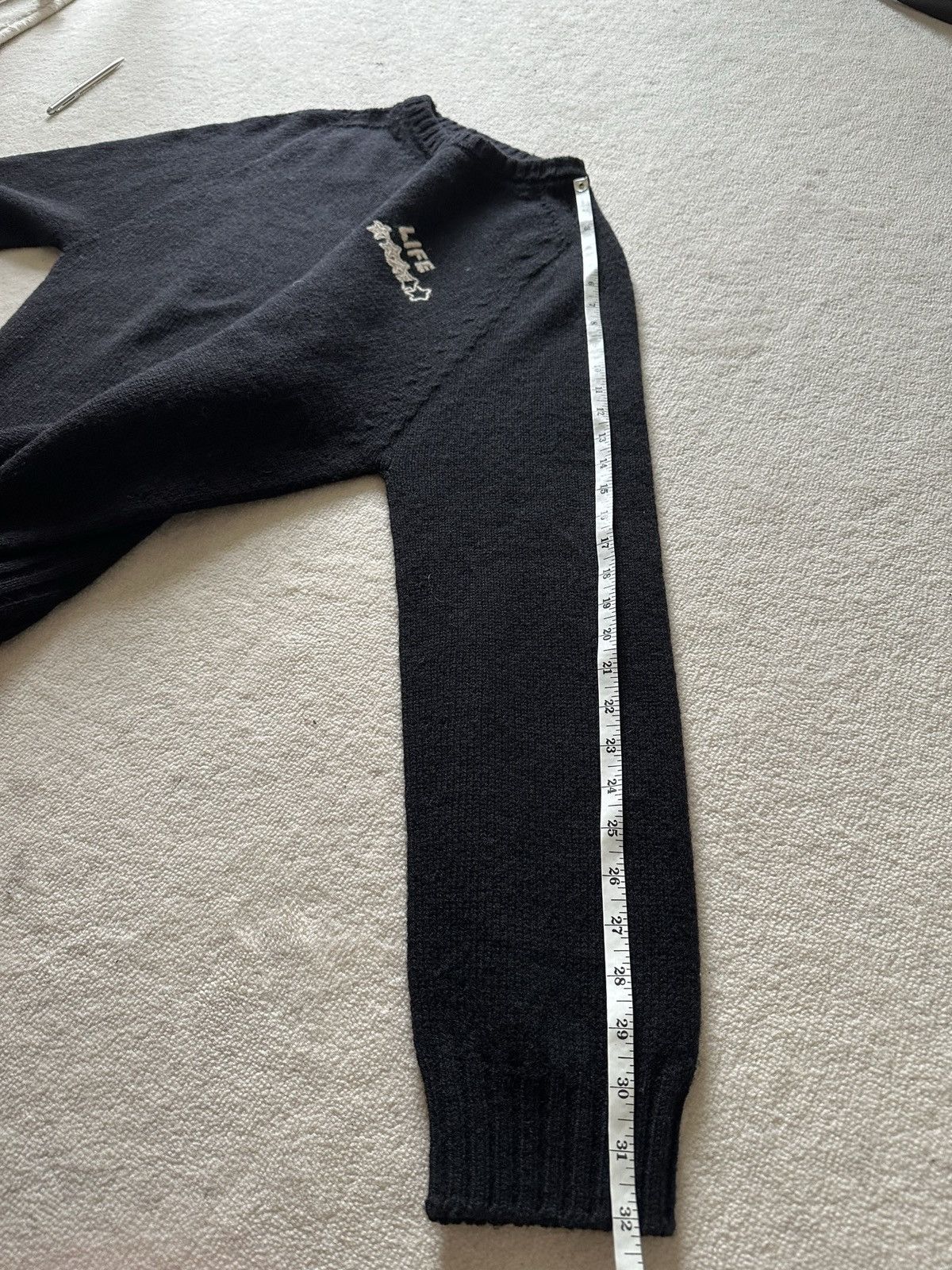 Celine FW21 Celine Teen Knight Poem Life star sweater Hedi Slimane Size US M / EU 48-50 / 2 - 11 Thumbnail