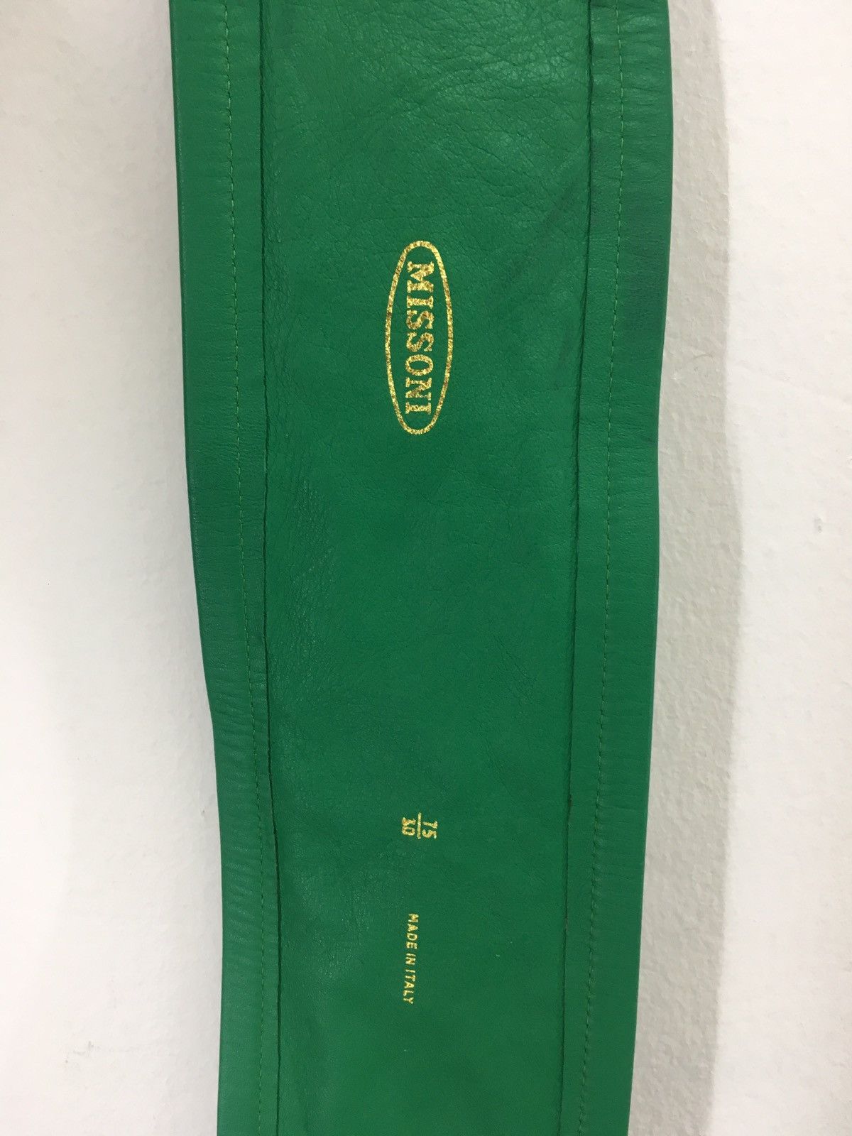Missoni green leather belt Size ONE SIZE - 3 Thumbnail