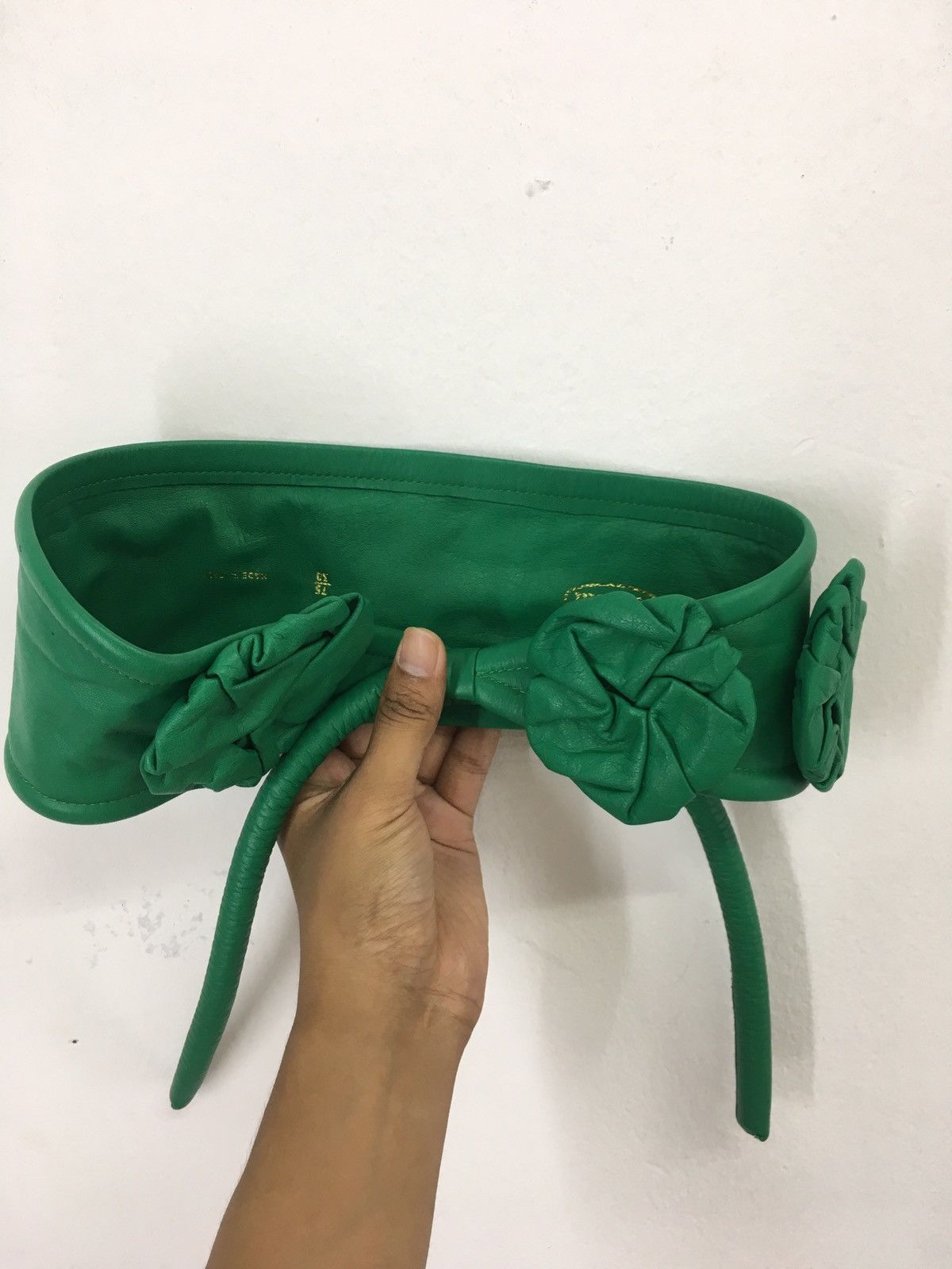 Missoni green leather belt Size ONE SIZE - 2 Thumbnail