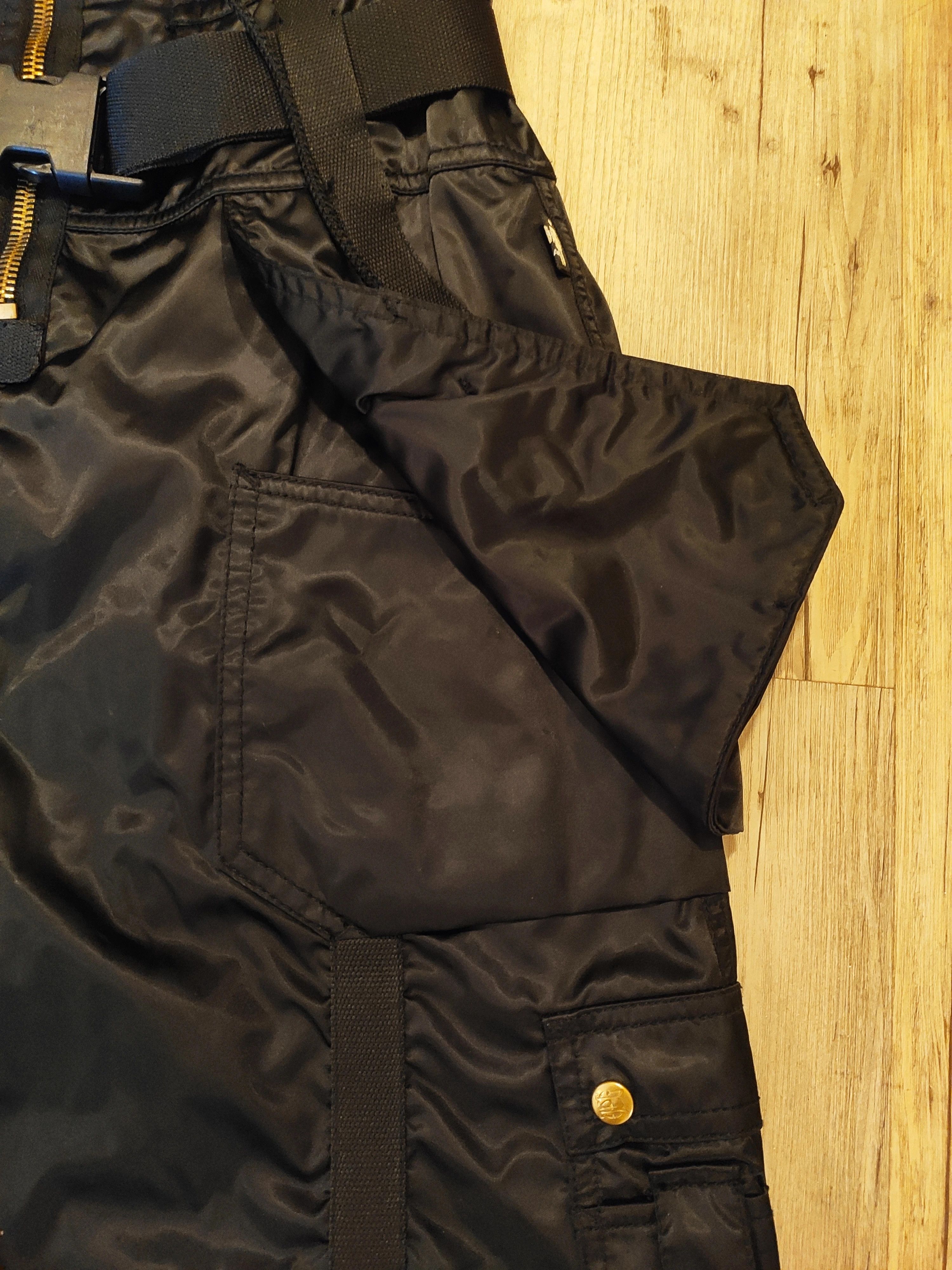 Jean Paul Gaultier GRAIL! Bondage military skirt.Like Helmut Lang or CDG Size 28" / US 6 / IT 42 - 5 Thumbnail