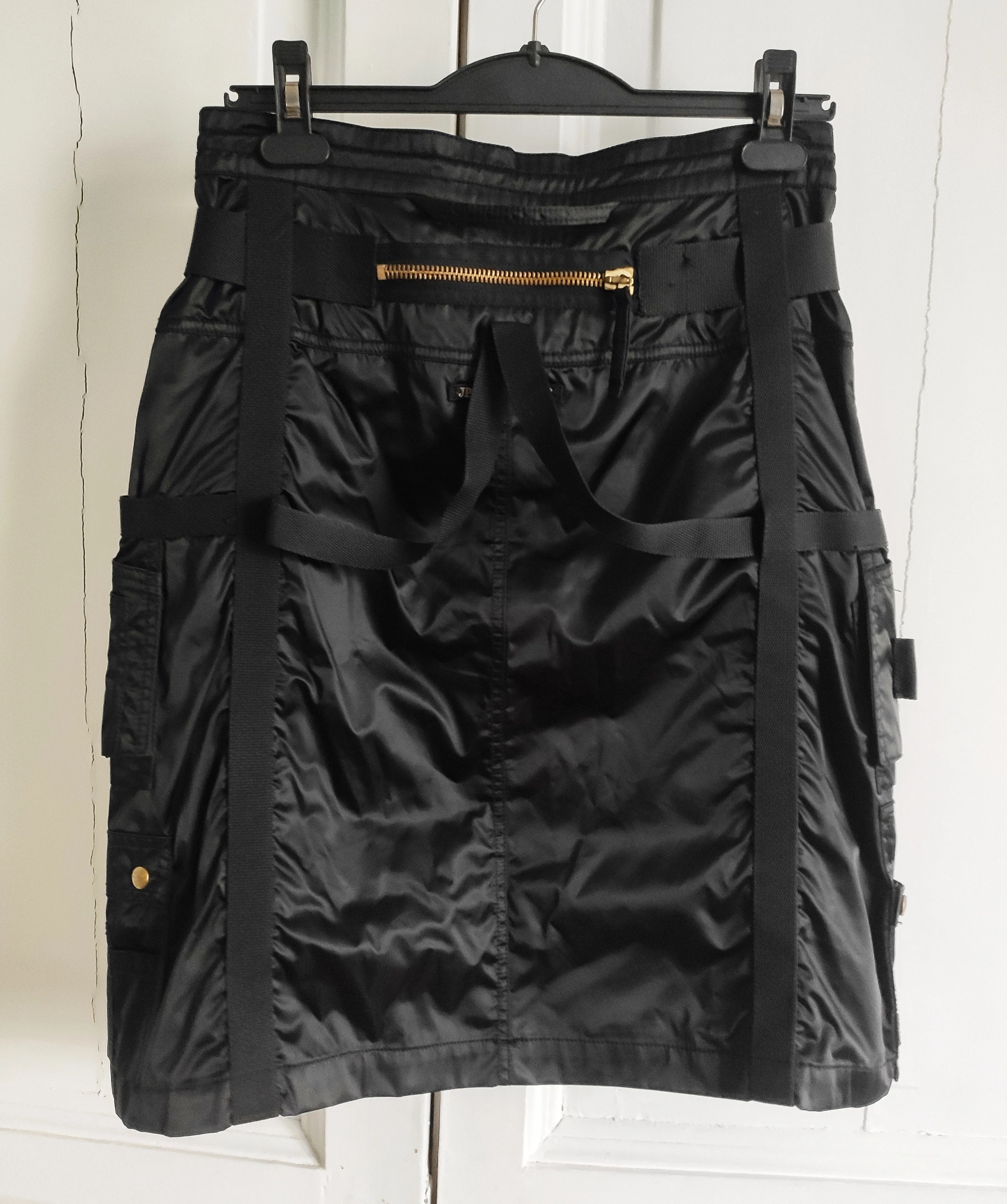 Jean Paul Gaultier GRAIL! Bondage military skirt.Like Helmut Lang or CDG Size 28" / US 6 / IT 42 - 1 Thumbnail