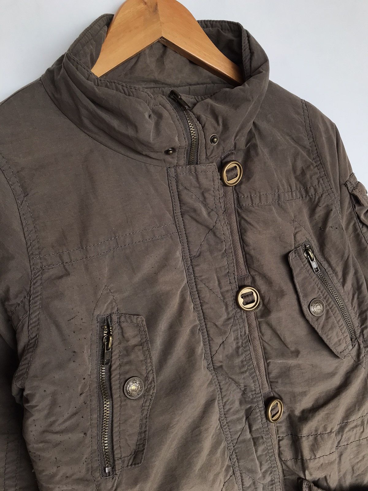If Six Was Nine × Le Grande Bleu (L.G.B.) Rush Hour Parka Military Army Tactical Jacket Sherpa Lining Size M / US 6-8 / IT 42-44 - 4 Thumbnail