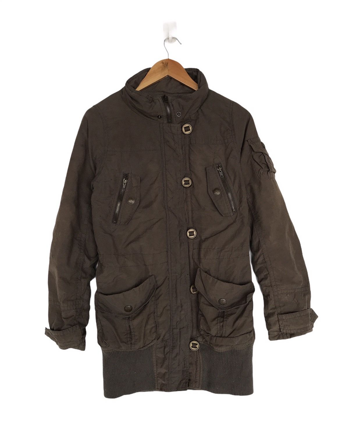 If Six Was Nine × Le Grande Bleu (L.G.B.) Rush Hour Parka Military Army Tactical Jacket Sherpa Lining Size M / US 6-8 / IT 42-44 - 1 Thumbnail