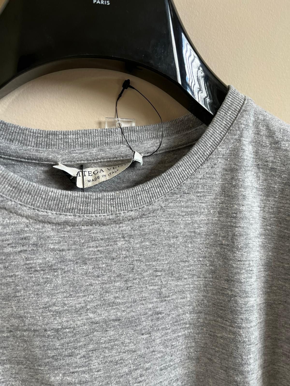 Bottega Veneta Round Neck T-Shirt in Grey Color Size US S / EU 44-46 / 1 - 8 Thumbnail