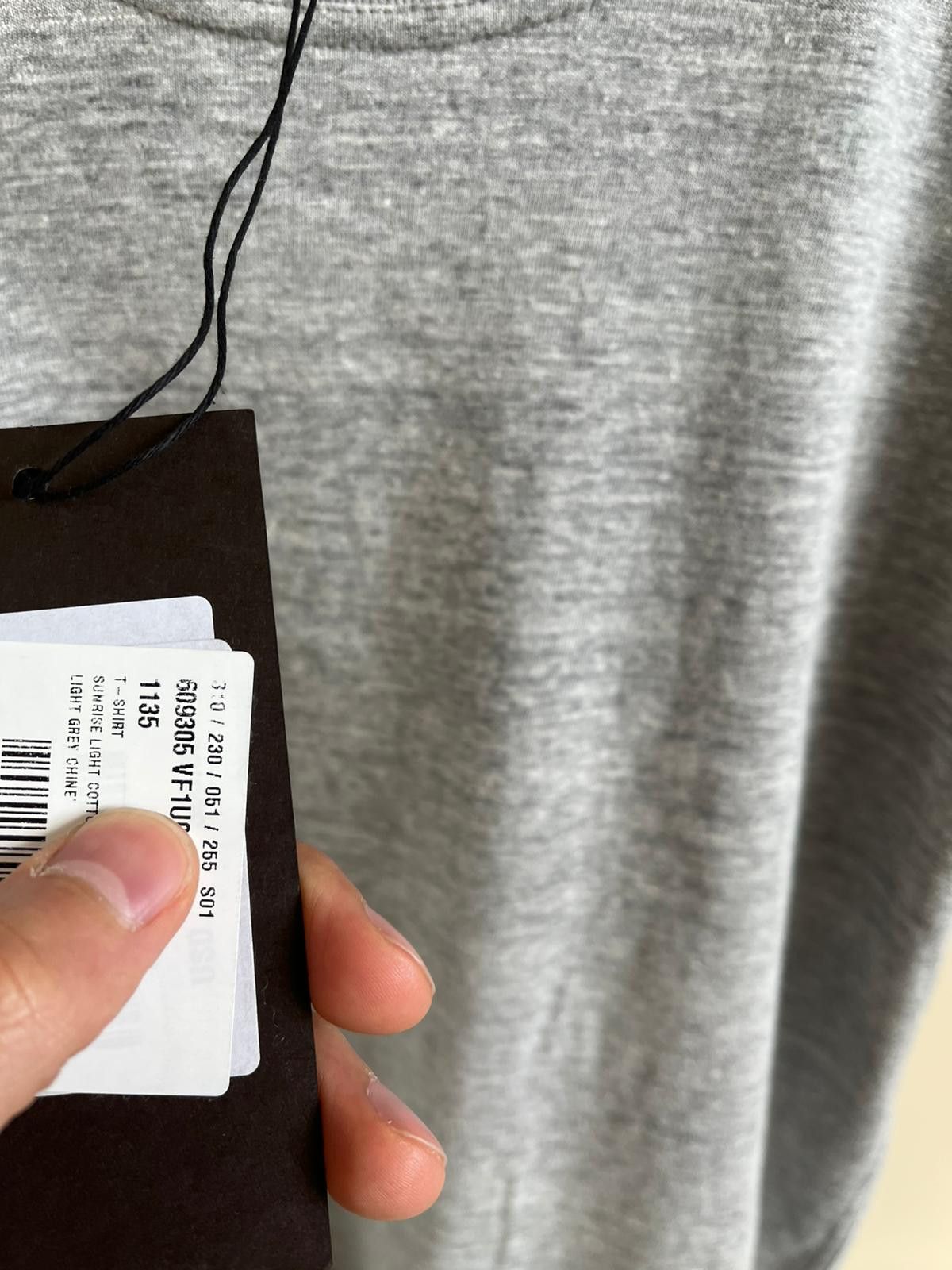 Bottega Veneta Round Neck T-Shirt in Grey Color Size US S / EU 44-46 / 1 - 15 Thumbnail