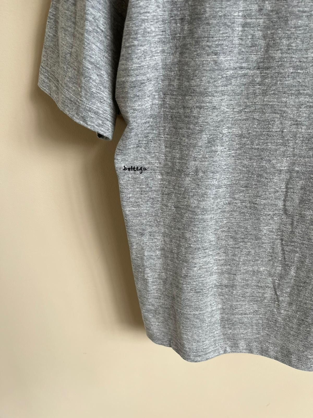 Bottega Veneta Round Neck T-Shirt in Grey Color Size US S / EU 44-46 / 1 - 13 Thumbnail