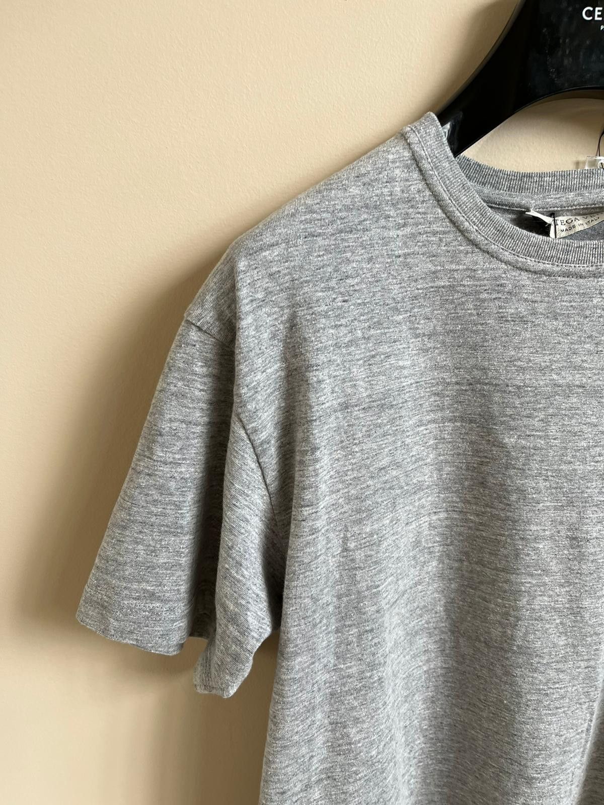 Bottega Veneta Round Neck T-Shirt in Grey Color Size US S / EU 44-46 / 1 - 6 Thumbnail