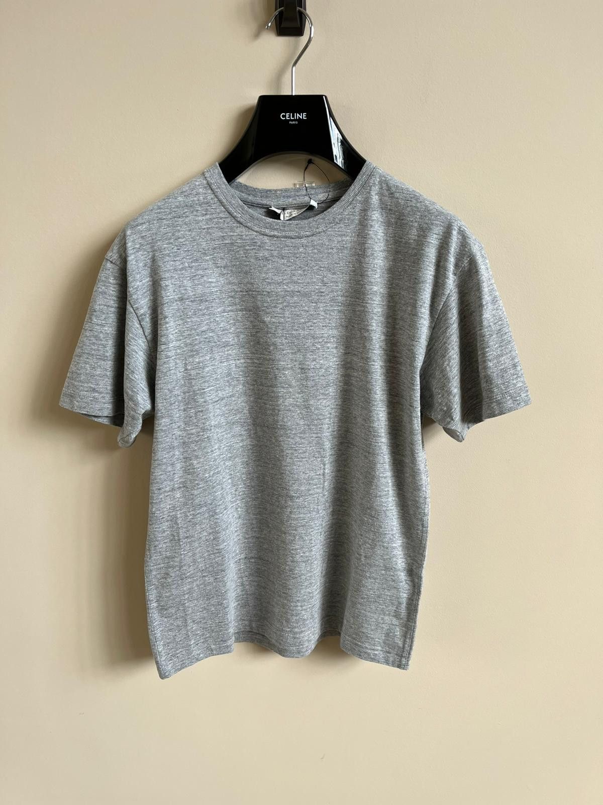 Bottega Veneta Round Neck T-Shirt in Grey Color Size US S / EU 44-46 / 1 - 2 Thumbnail