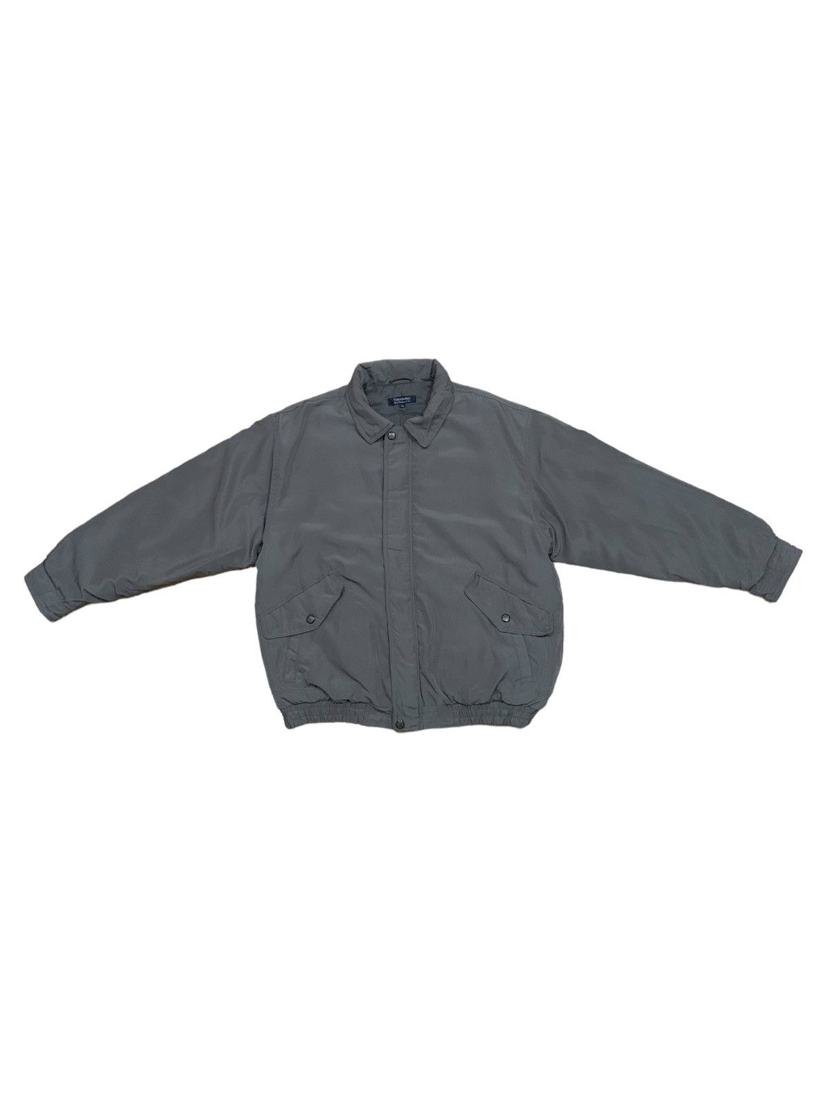image of Bomber Jacket Japanese Tdes Ignes Multipocket Bomber Style Classic Jacket in Green, Men's (Size XL)