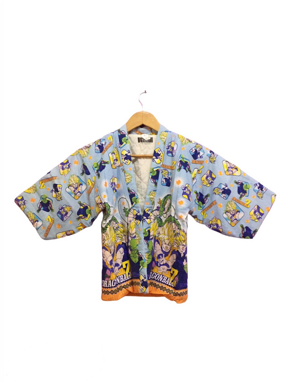 Japanese Brand Vintage 90s Dragon Ball Z Cartoon Kimono Size 130 Size US XS / EU 42 / 0 - 1 Thumbnail