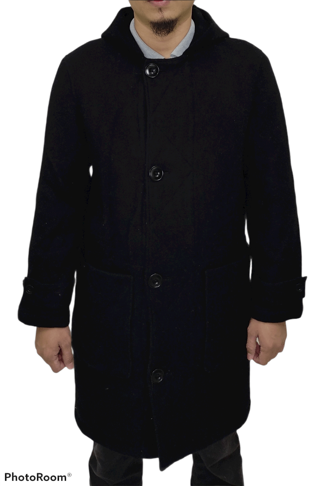 Japanese Brand × Lemaire × Uniqlo Uniqlo X Lemaire Wool Long Jacket With Hoodie Size US S / EU 44-46 / 1 - 4 Thumbnail