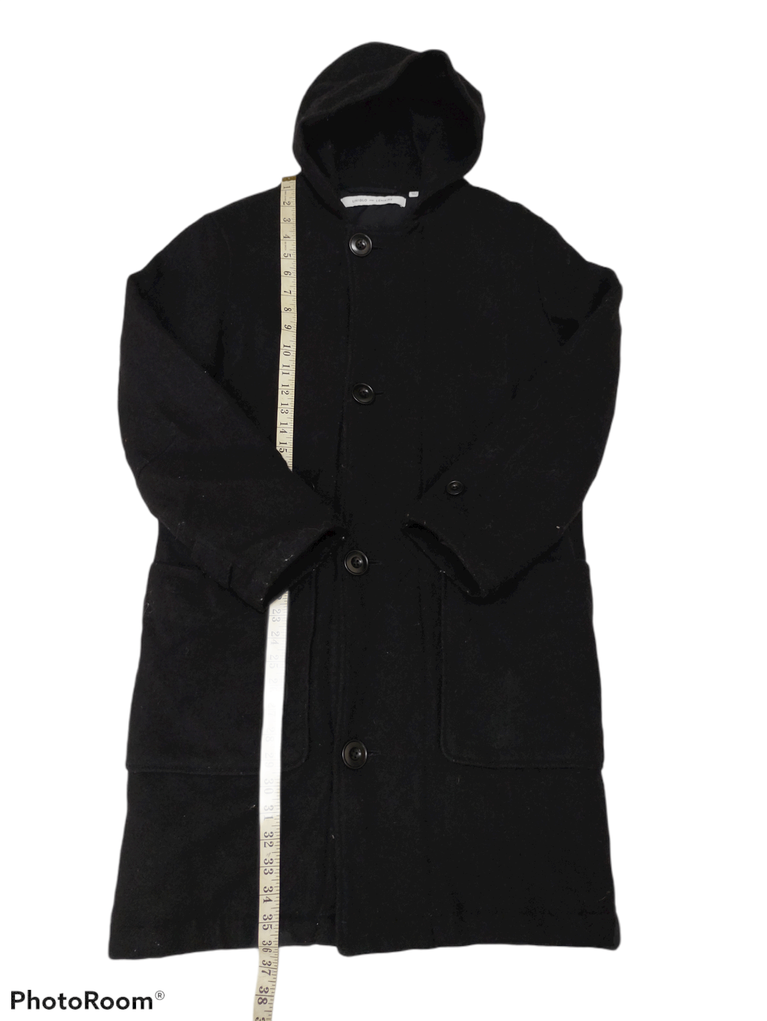 Japanese Brand × Lemaire × Uniqlo Uniqlo X Lemaire Wool Long Jacket With Hoodie Size US S / EU 44-46 / 1 - 10 Thumbnail