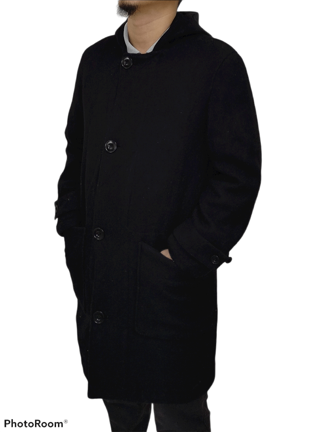 Japanese Brand × Lemaire × Uniqlo Uniqlo X Lemaire Wool Long Jacket With Hoodie Size US S / EU 44-46 / 1 - 6 Thumbnail