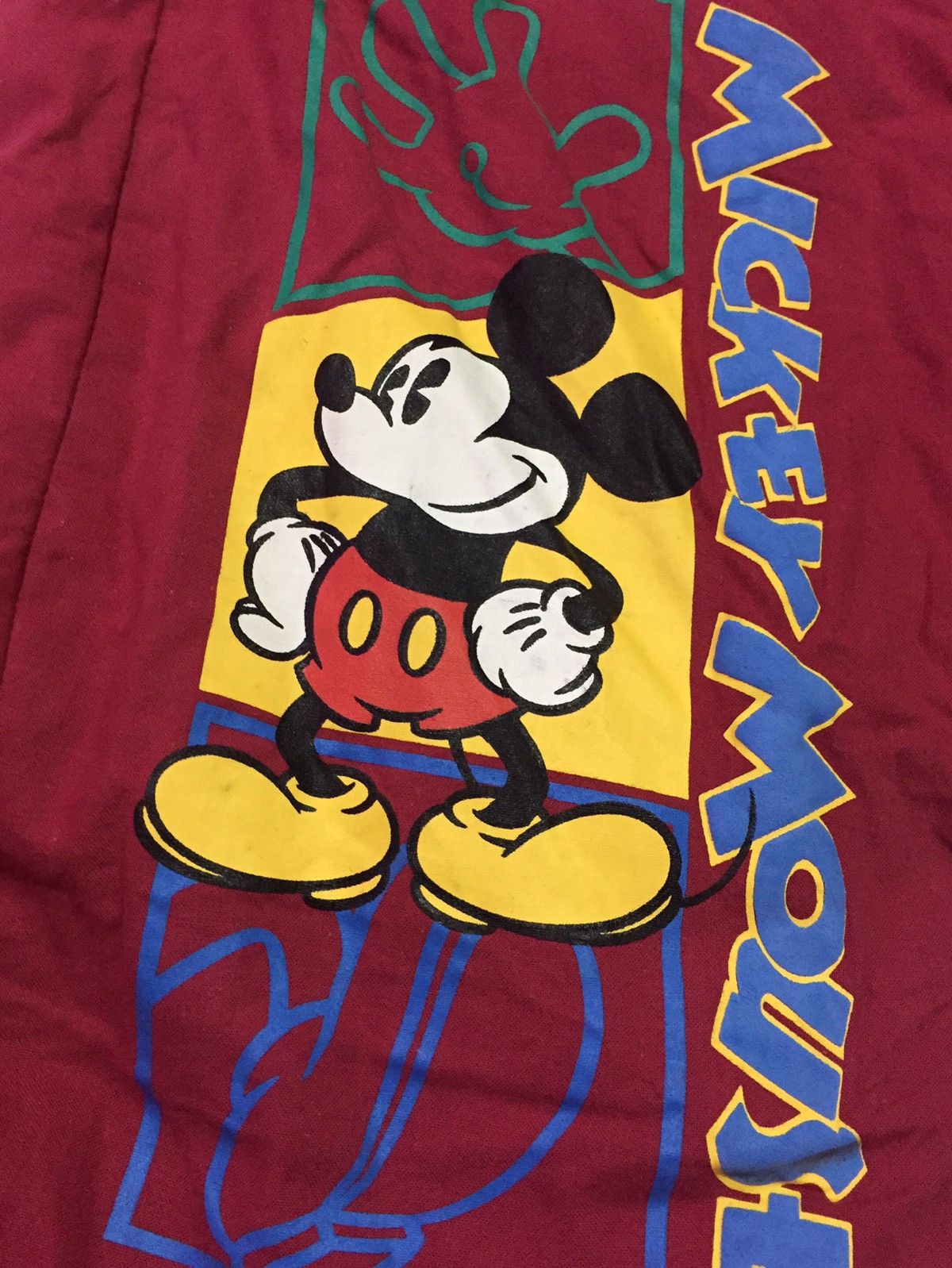 Disney Vintage Mickey Mouse Kimono Size 38L - 3 Thumbnail