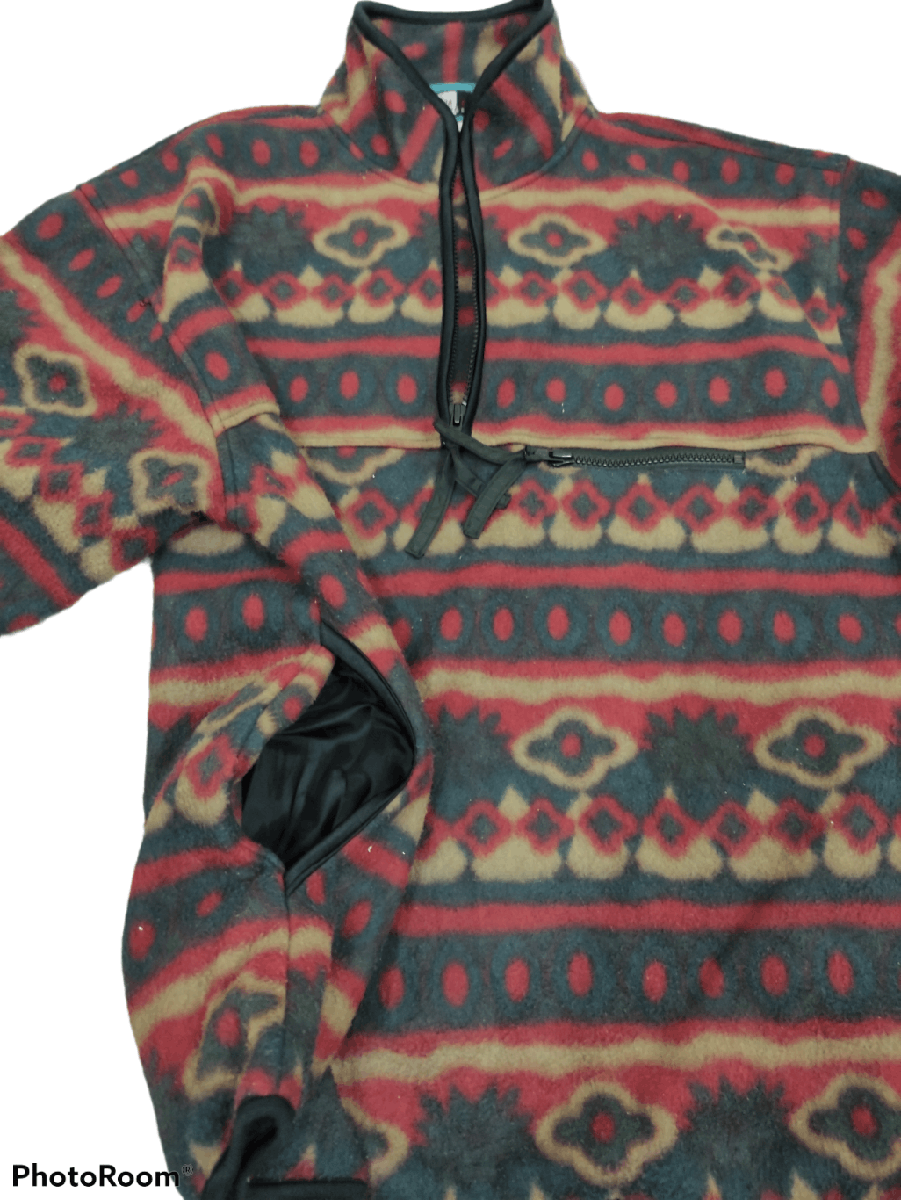 Japanese Brand Japanese Brand Patina Club Printed Fleece Navajo Size US M / EU 48-50 / 2 - 9 Thumbnail