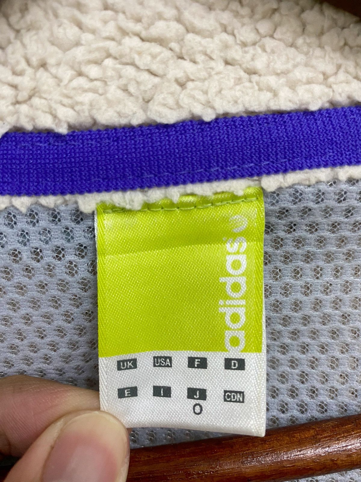 Adidas Adidas Neo Retro Deep Pile Style Fleece Jacket Size US M / EU 48-50 / 2 - 9 Thumbnail