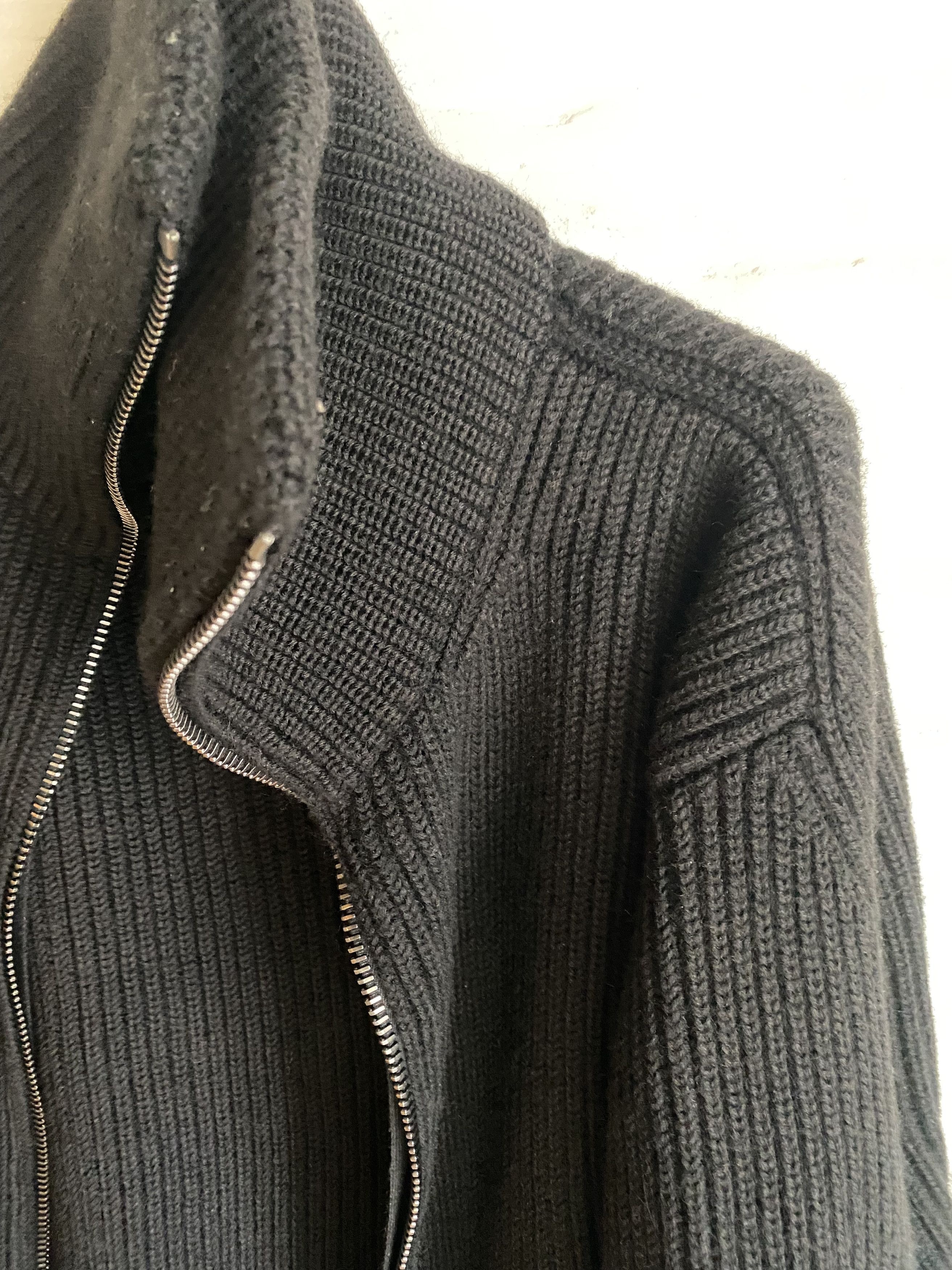Haider Ackermann 1500EURO Zip Heavy Sweater Size US L / EU 52-54 / 3 - 5 Thumbnail