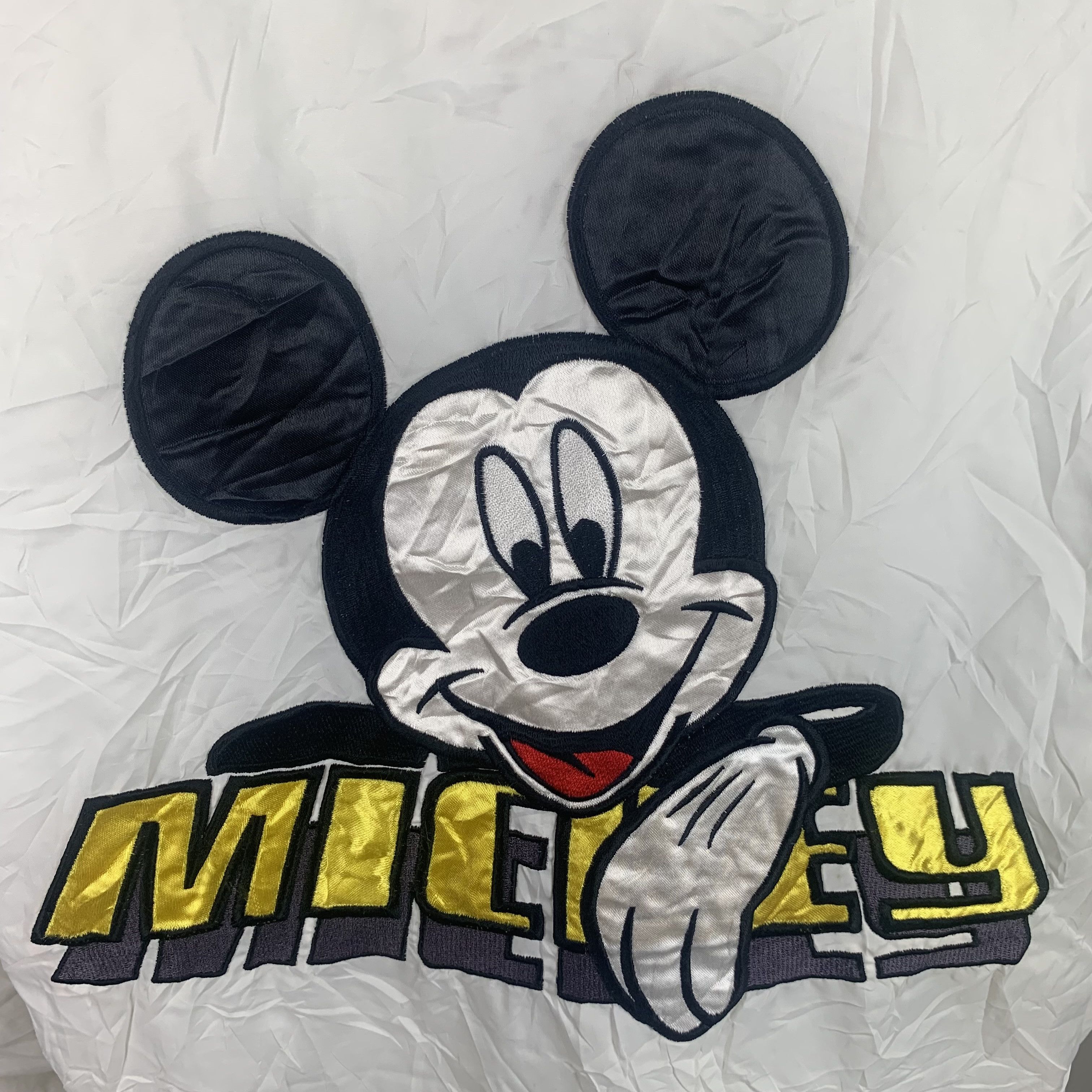 Mickey Mouse Vintage Disney Mickey Mouse Big Logo Light Jacket #3597-126 Size US M / EU 48-50 / 2 - 3 Thumbnail