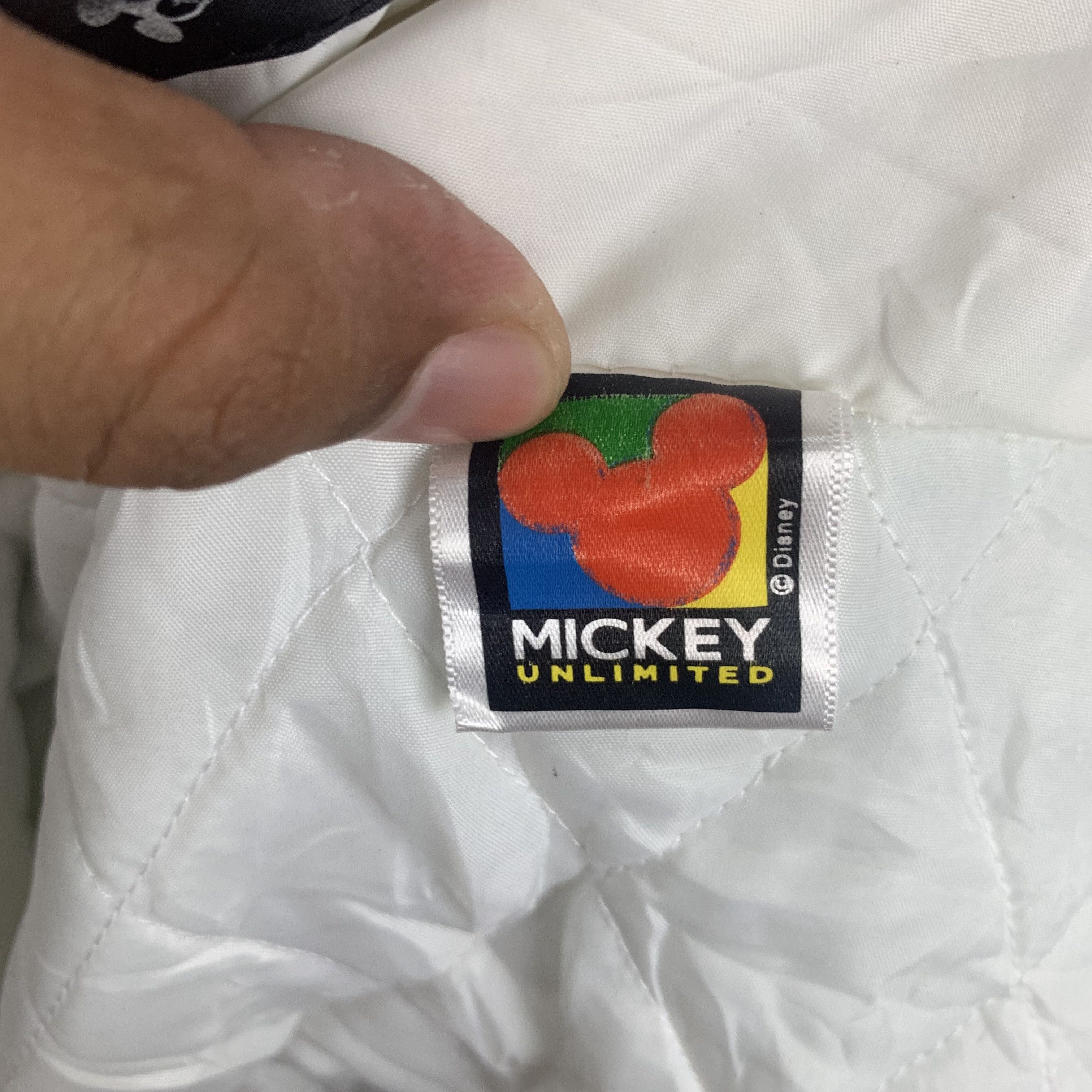 Mickey Mouse Vintage Disney Mickey Mouse Big Logo Light Jacket #3597-126 Size US M / EU 48-50 / 2 - 12 Thumbnail