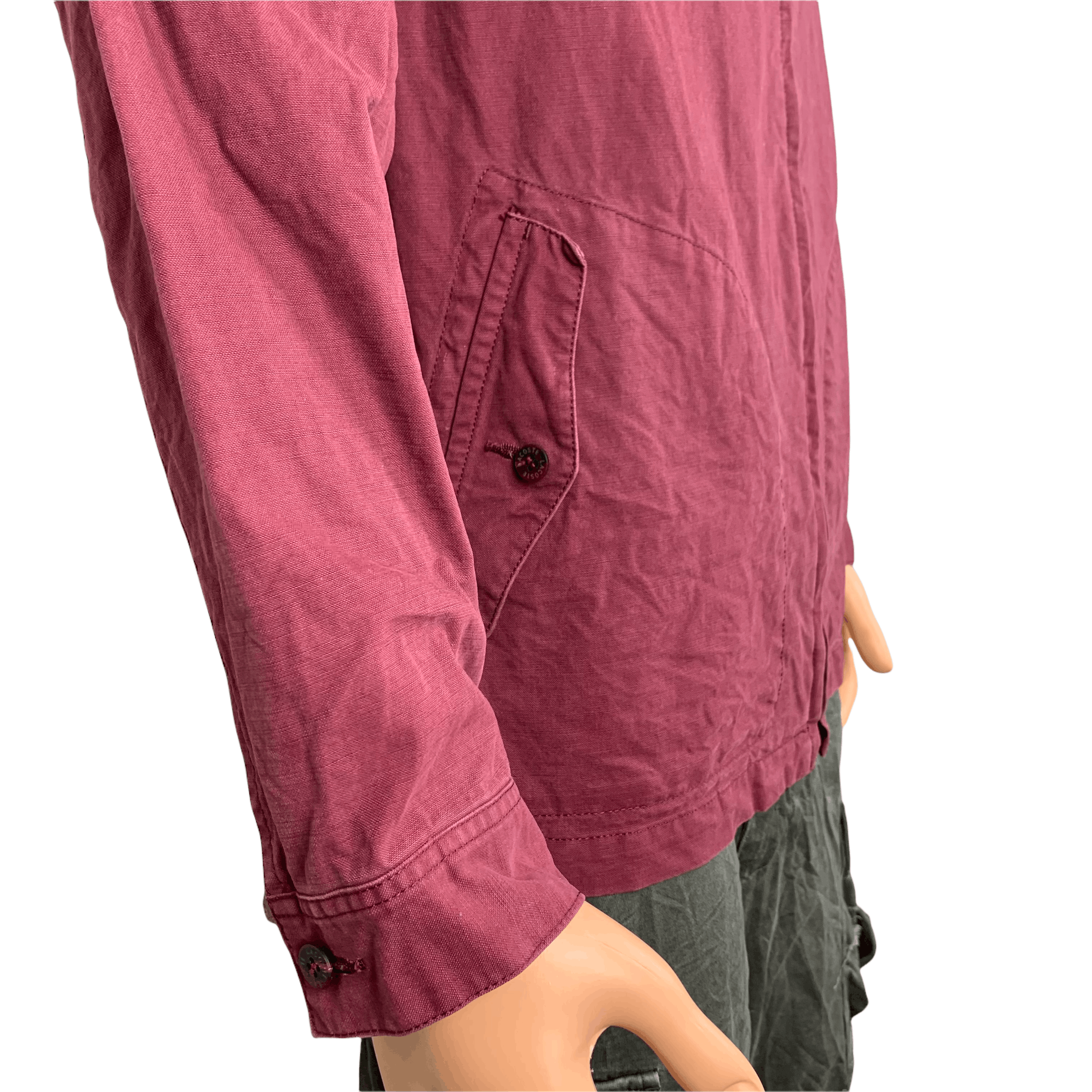Lacoste Lacoste Made in Japan Maroon Casual Jacket #3595-126 Size US M / EU 48-50 / 2 - 7 Thumbnail