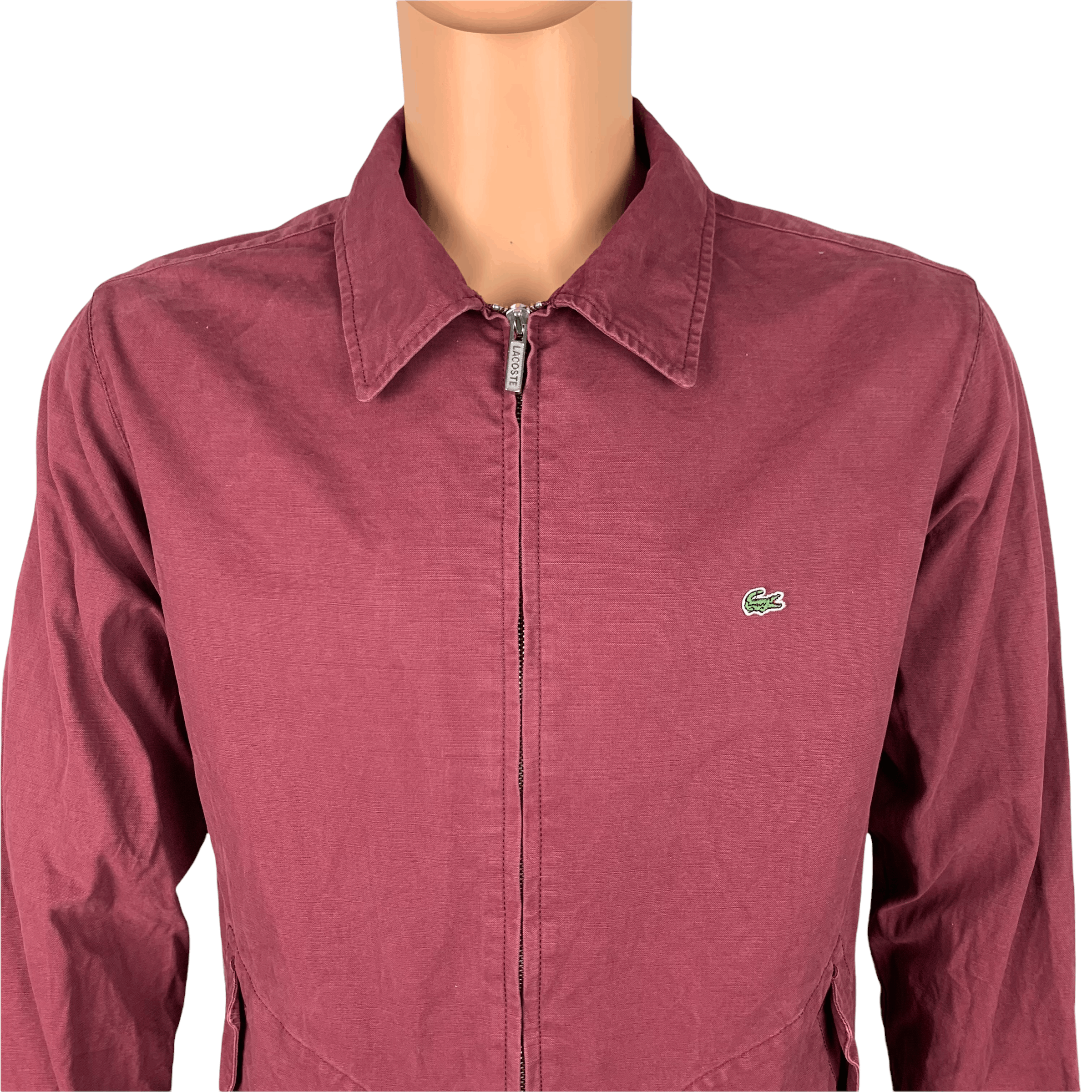 Lacoste Lacoste Made in Japan Maroon Casual Jacket #3595-126 Size US M / EU 48-50 / 2 - 3 Thumbnail