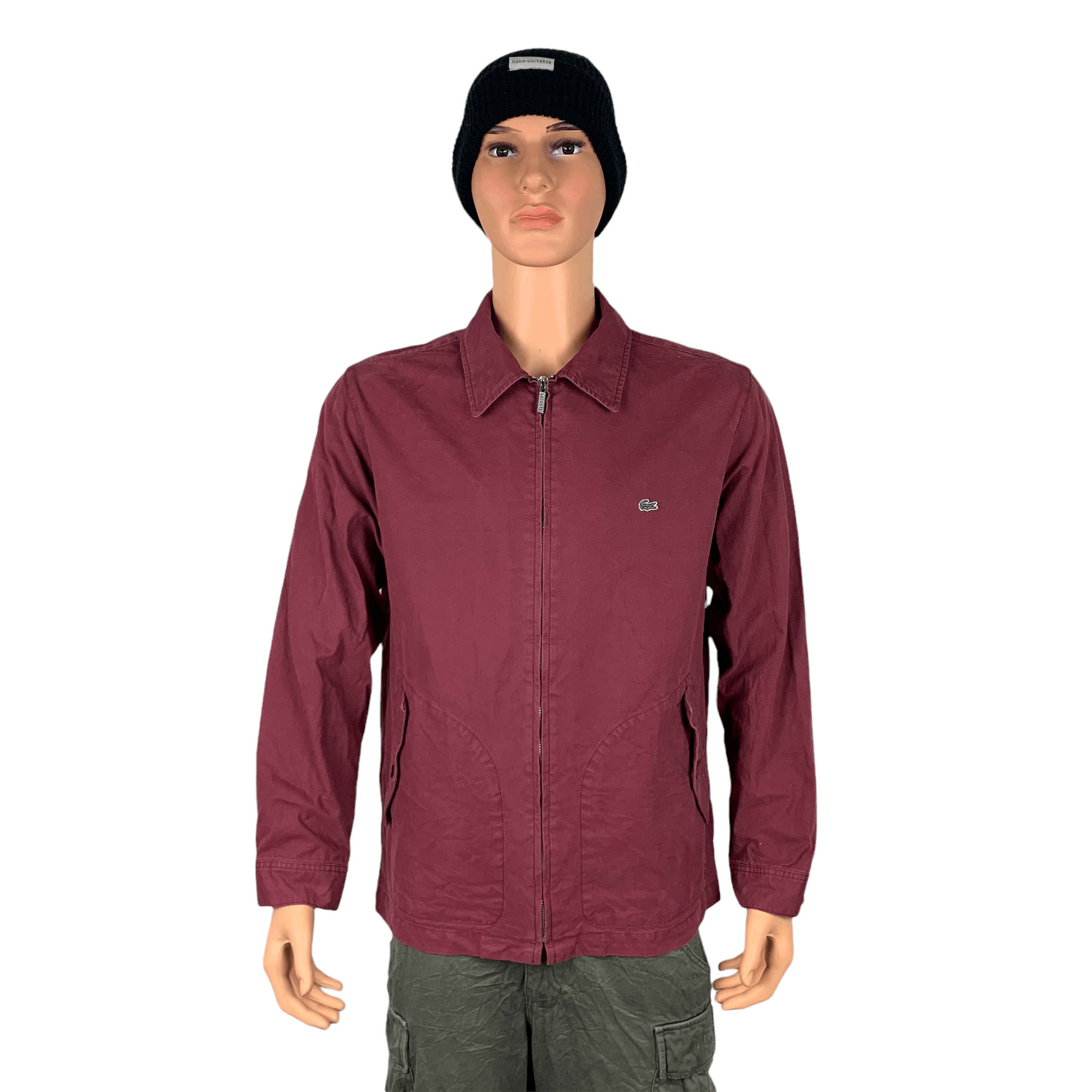 Lacoste Lacoste Made in Japan Maroon Casual Jacket #3595-126 Size US M / EU 48-50 / 2 - 1 Thumbnail