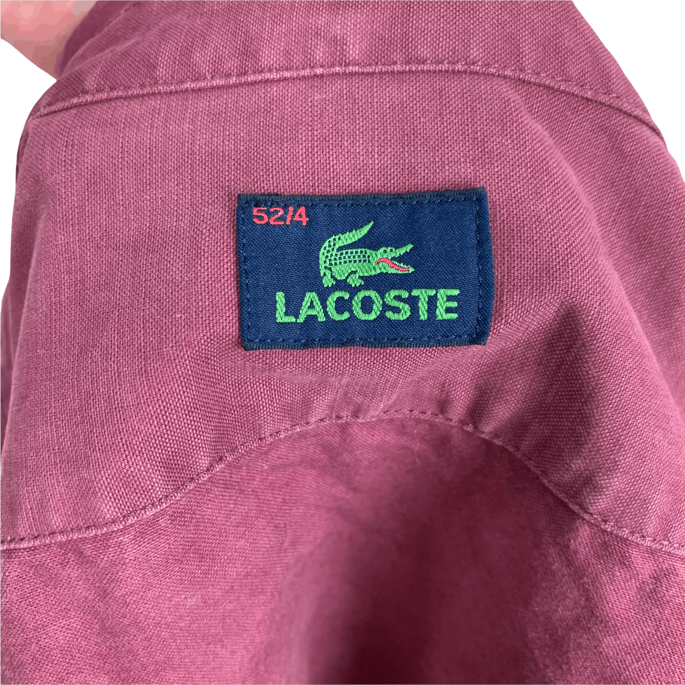 Lacoste Lacoste Made in Japan Maroon Casual Jacket #3595-126 Size US M / EU 48-50 / 2 - 8 Thumbnail