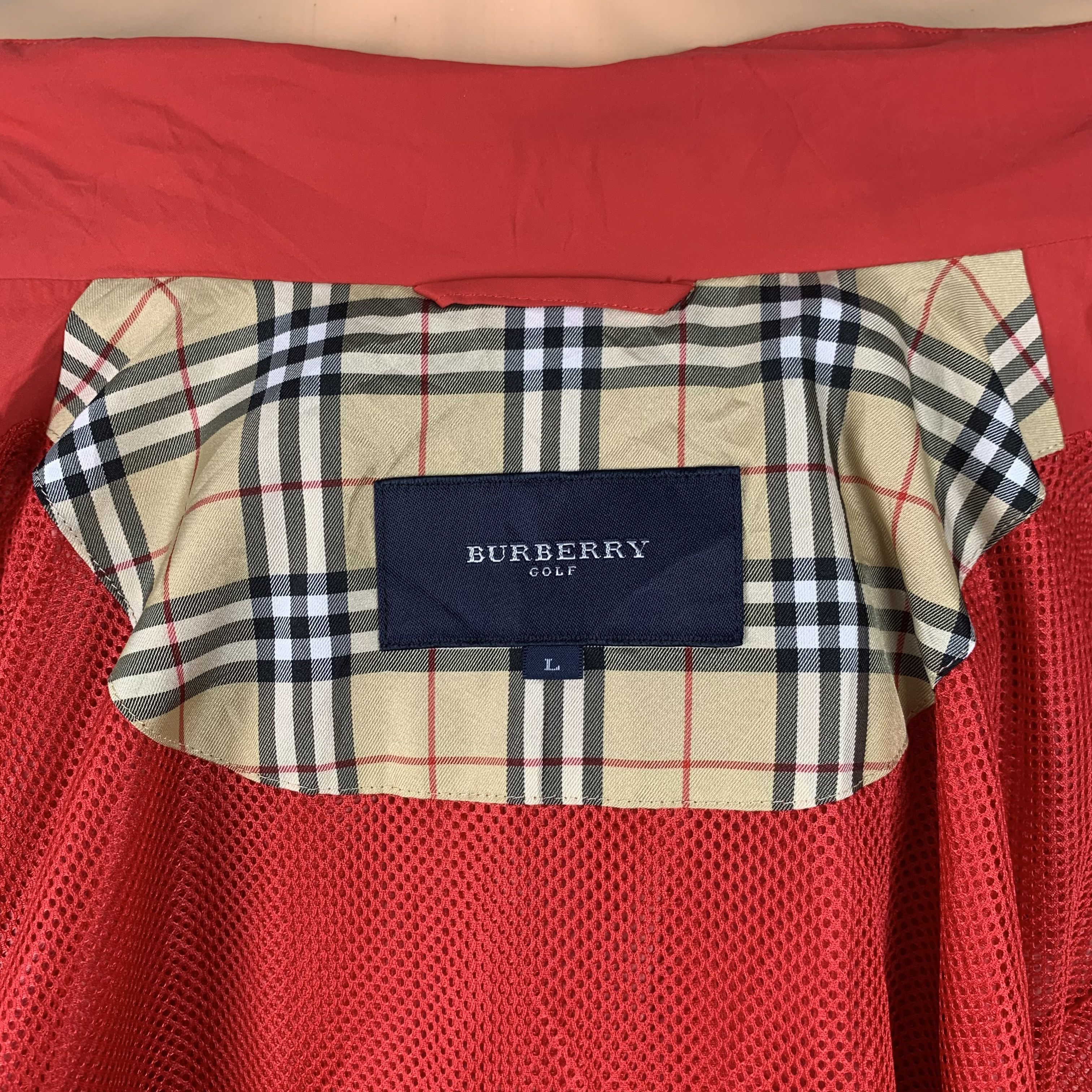 Burberry Burberry Golf Red Light Jacket #3592-126 Size US L / EU 52-54 / 3 - 16 Thumbnail