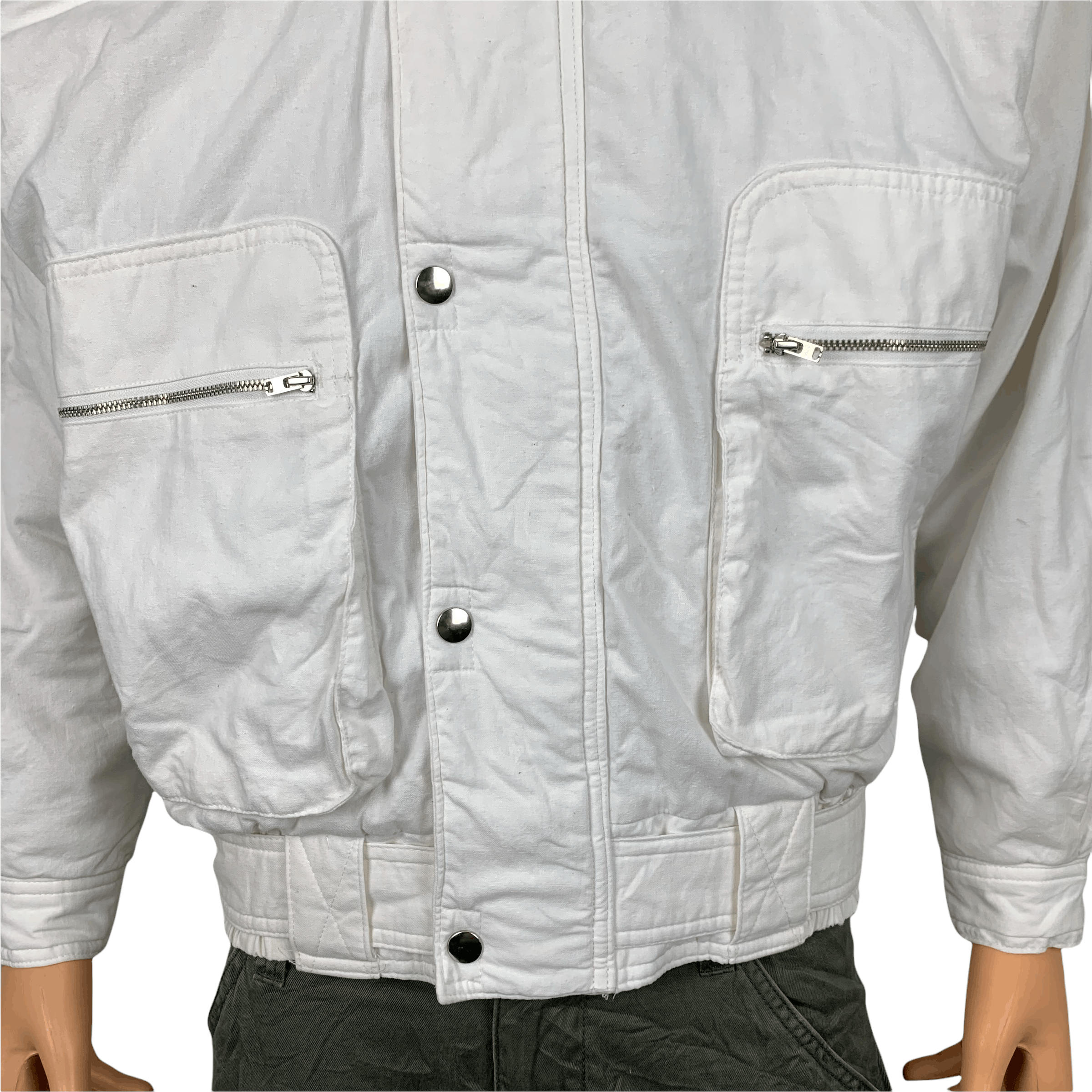 Japanese Brand York Reine White Jacket #3578-126 Size US M / EU 48-50 / 2 - 4 Thumbnail