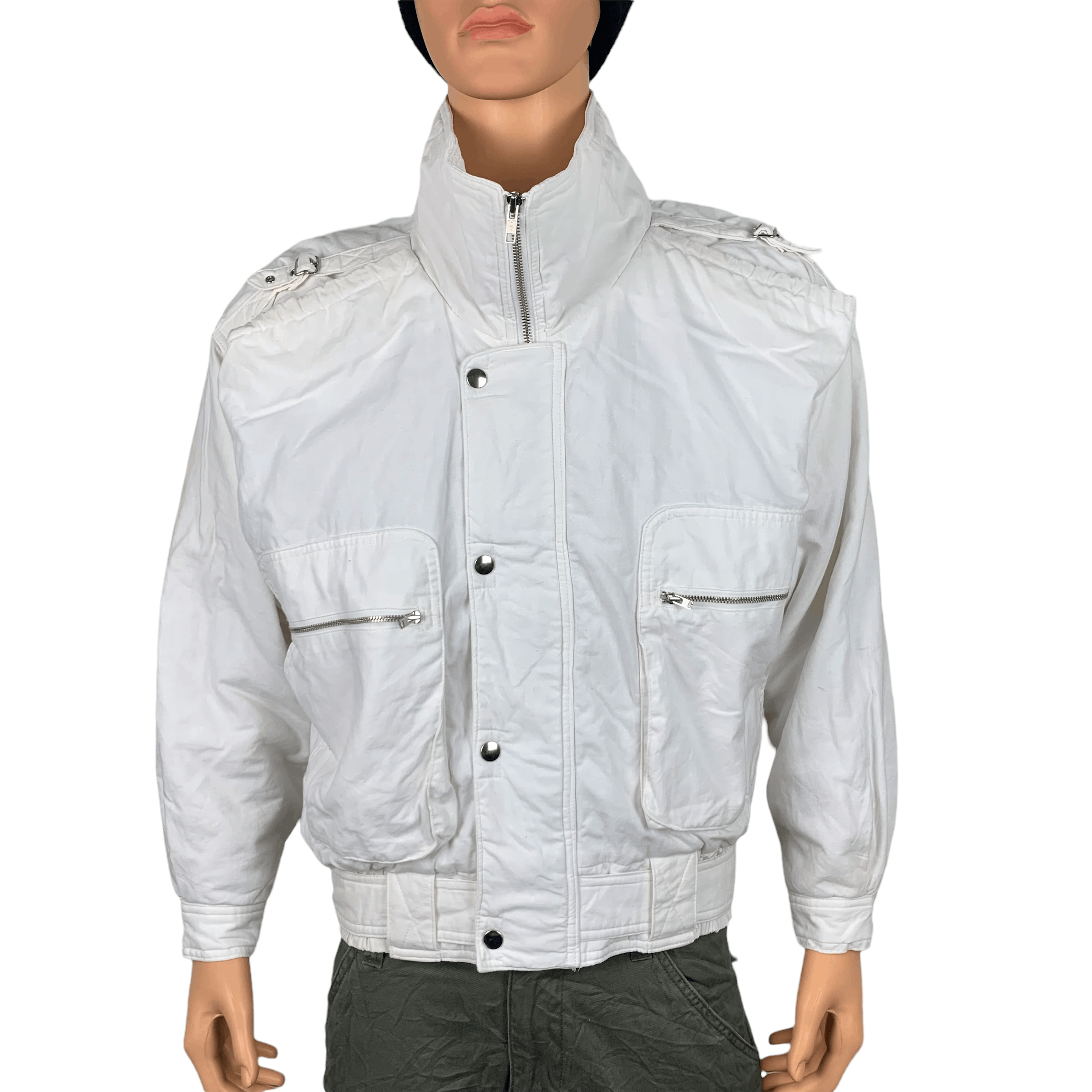 Japanese Brand York Reine White Jacket #3578-126 Size US M / EU 48-50 / 2 - 2 Thumbnail