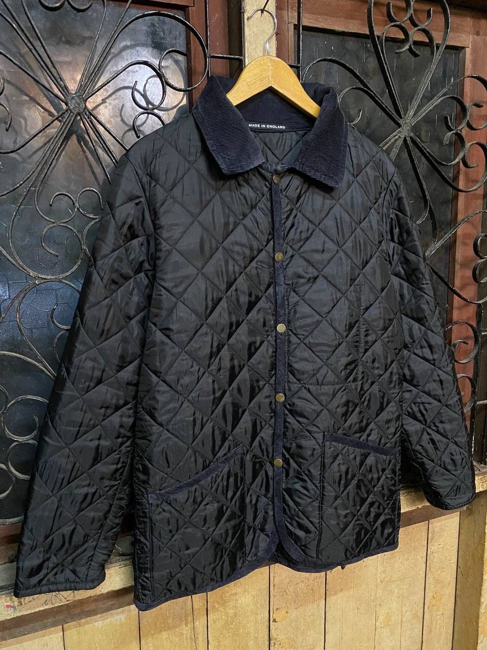 United Arrows VINTAGE UNITED ARROWS QUILTED JACKET MADE IN ENGLAND Size US L / EU 52-54 / 3 - 3 Thumbnail