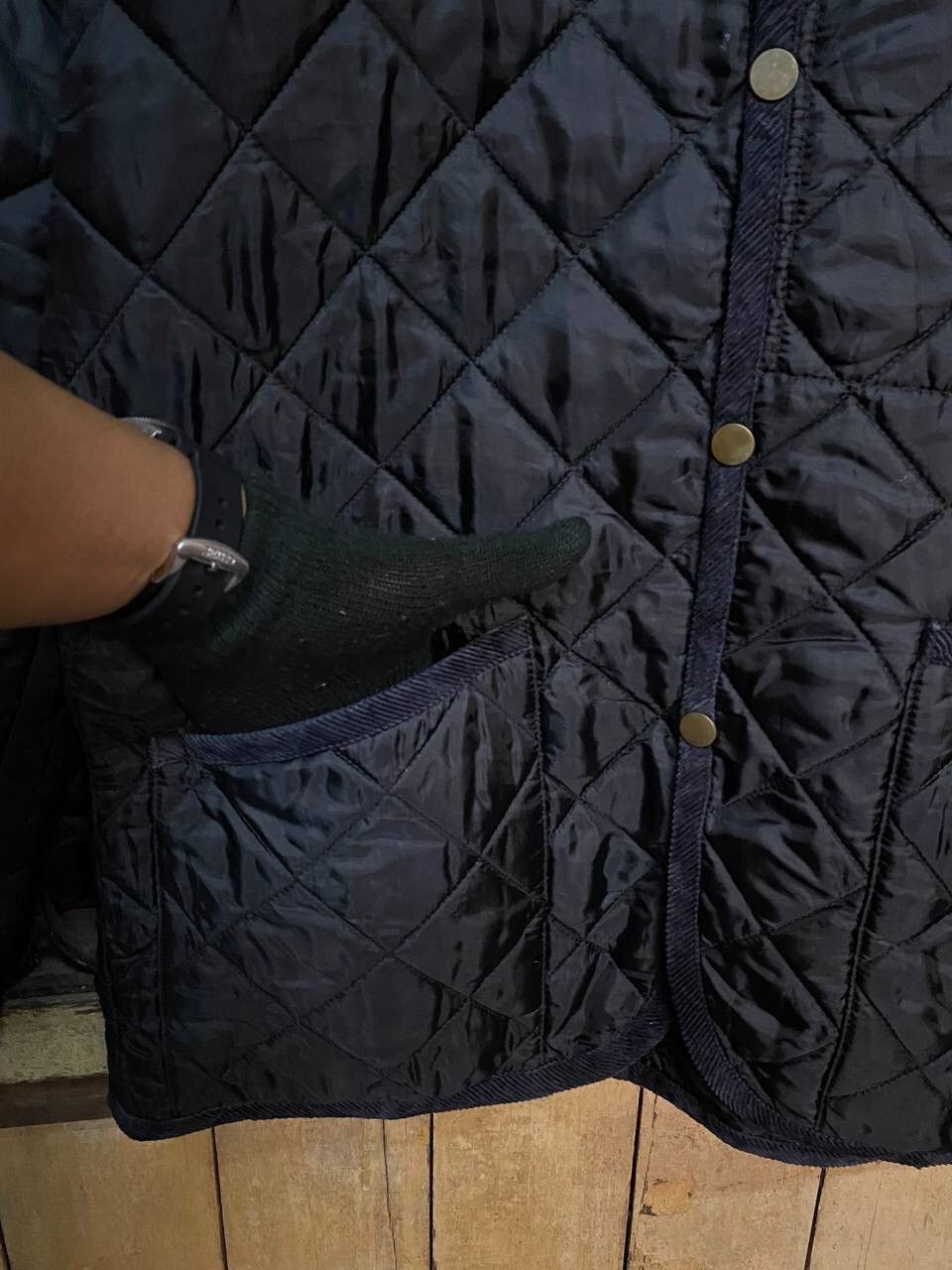 United Arrows VINTAGE UNITED ARROWS QUILTED JACKET MADE IN ENGLAND Size US L / EU 52-54 / 3 - 9 Thumbnail